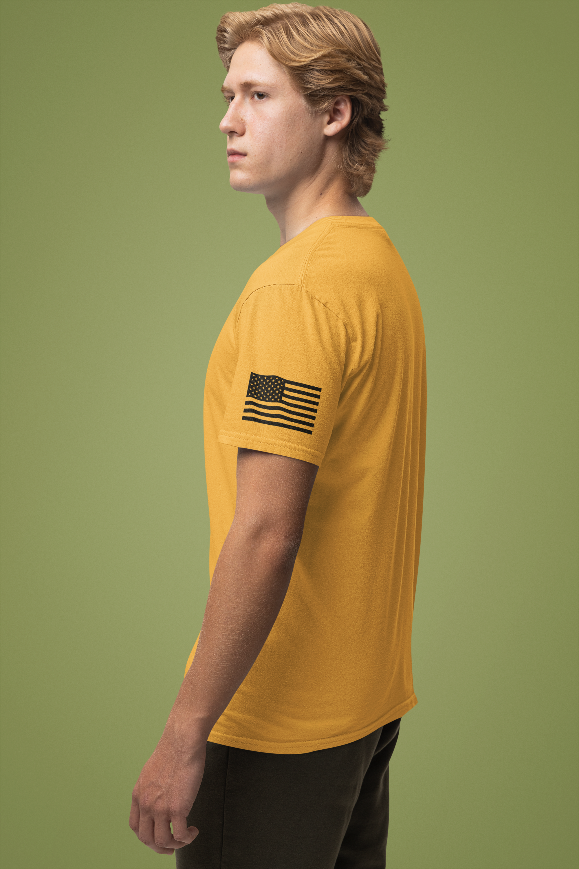 Los Angeles California Since 1850 T-Shirt – Retro Warm Sunset Palm Tree Square Tee