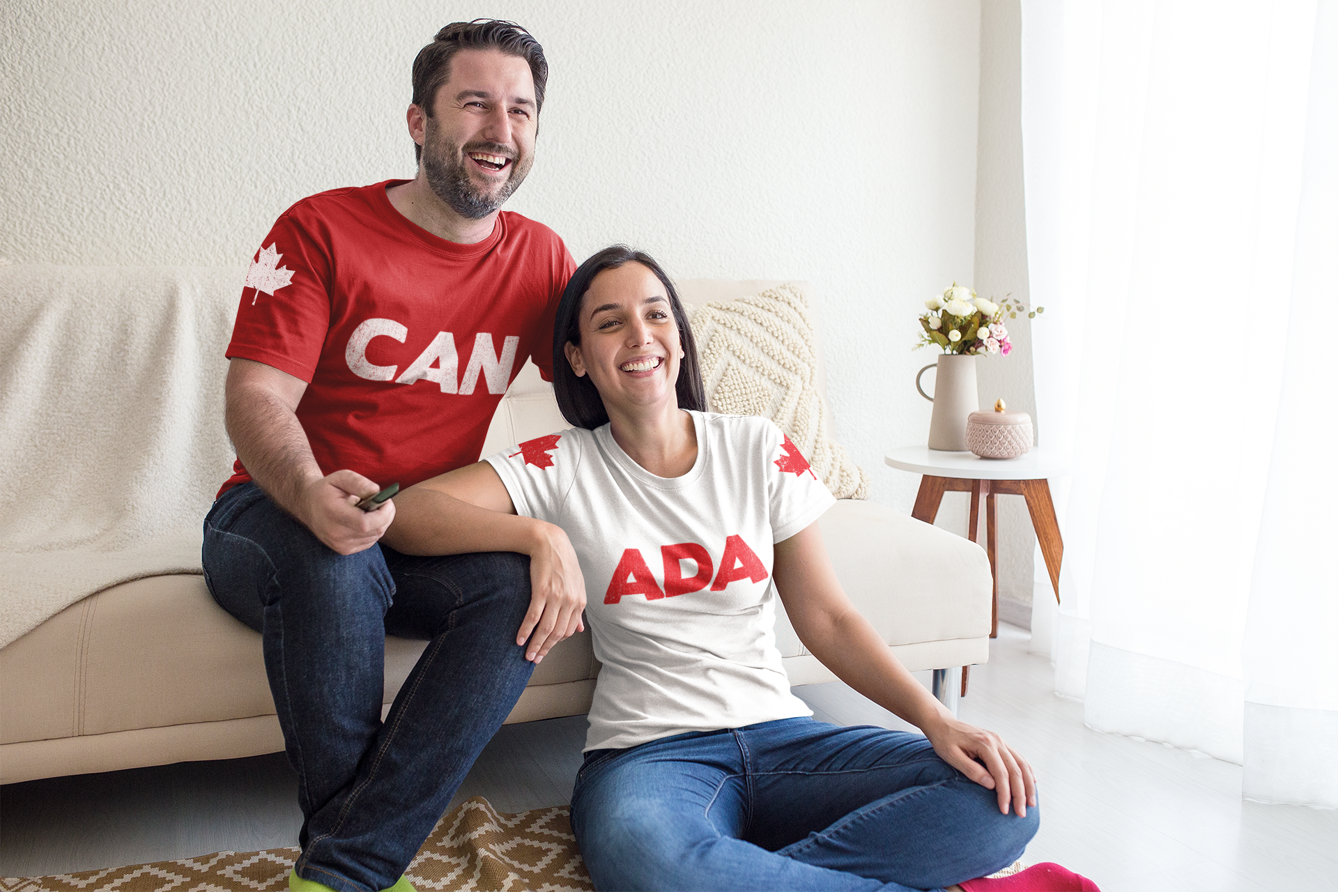 Canada Split Duo  - ADA T-Shirt Set