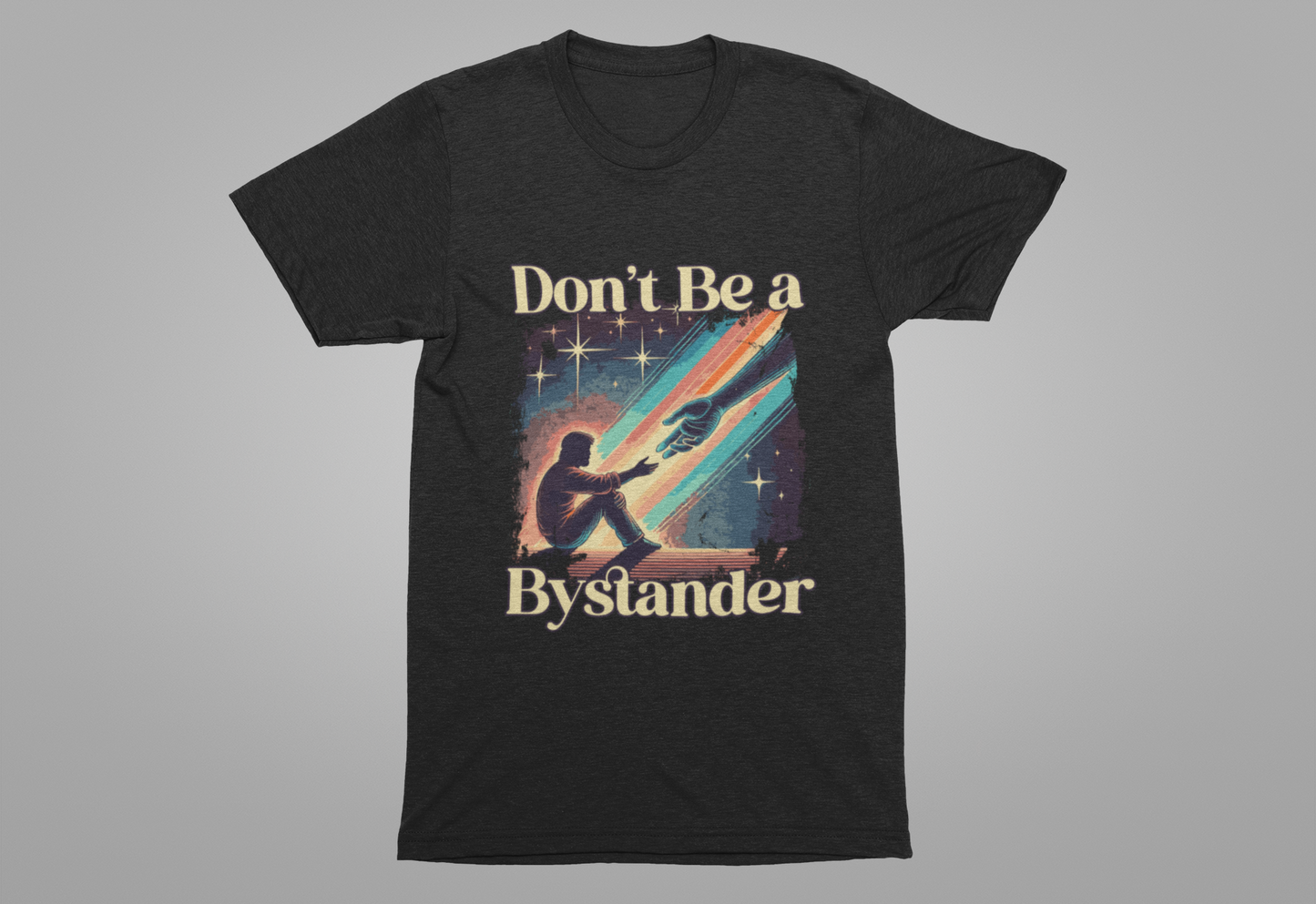Don’t Be A Bystander Shirt, Speak Up Graphic Tee, Anti Bullying Empowerment T Shirt, Courageous Message Apparel, Social Impact Shirt