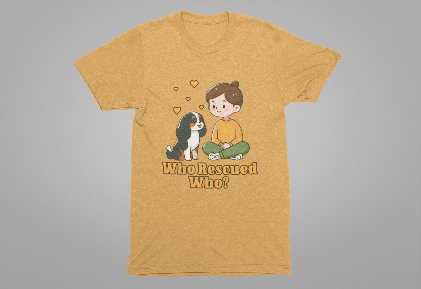 Who Rescued Who? T-Shirt