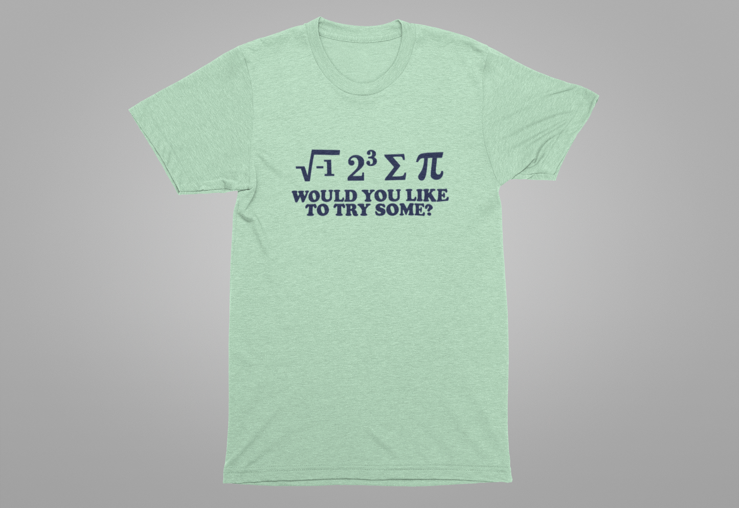 Math Joke T-Shirt – “i 8 Sum Pi” Funny Equation Graphic Tee