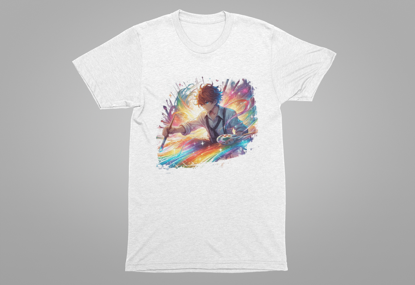 I Am The Creator Of My Destiny Shirt, Bold Painter Manifestation Tee, Artistic Power Graphic T Shirt, Spiritual Anime Apparel, Self Expression Top