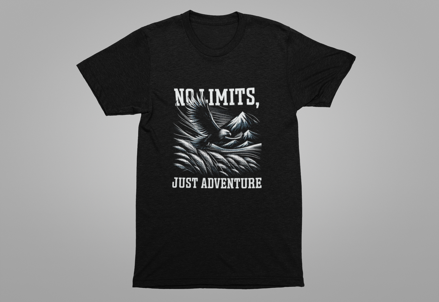 Wild and Free - No Limits Adventure Eagle T-Shirt