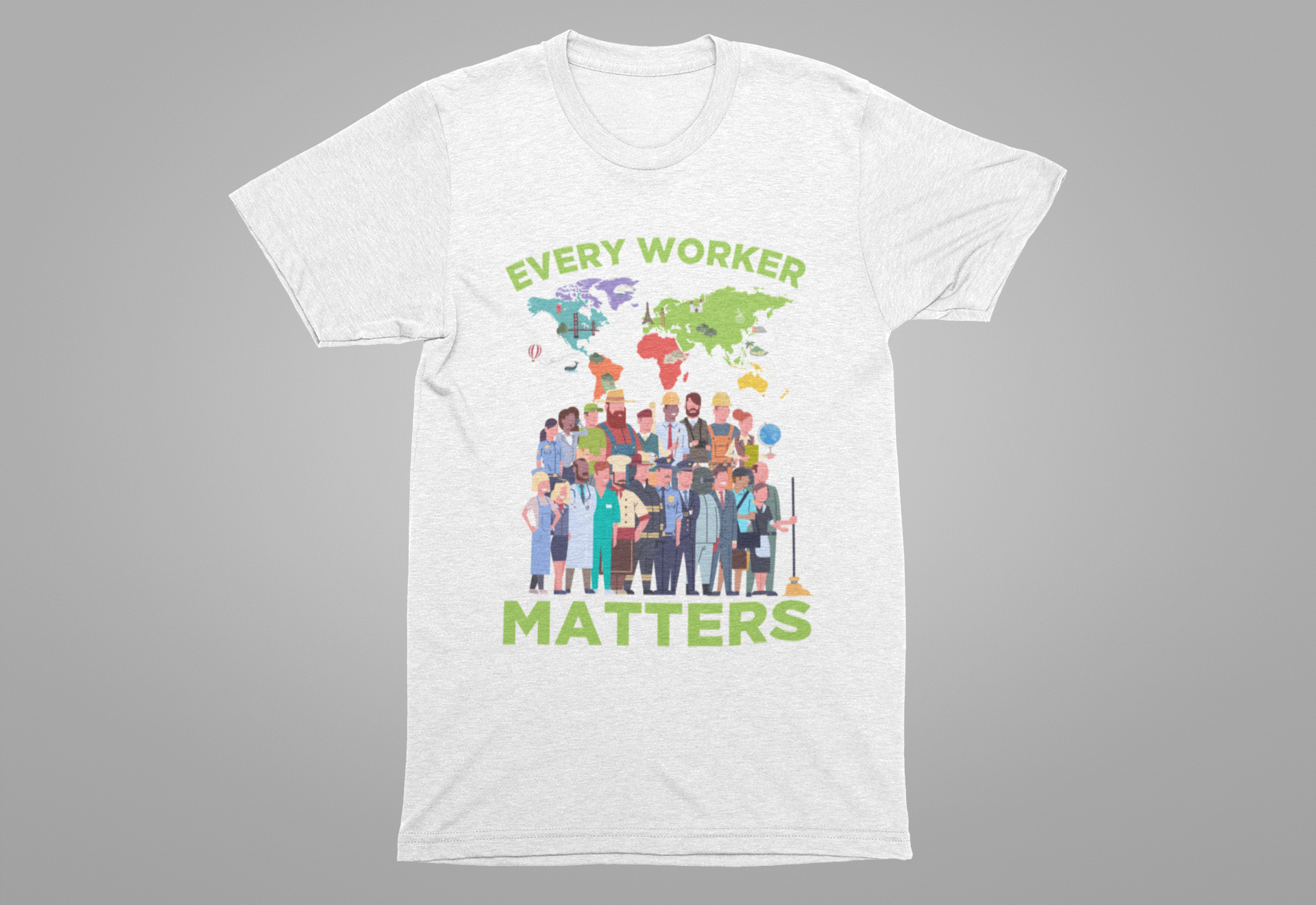 Every Worker Matters Shirt, Labor Rights Tee, Workplace Equality Shirt, Union Strong Shirt, Support Workers Gift Tee