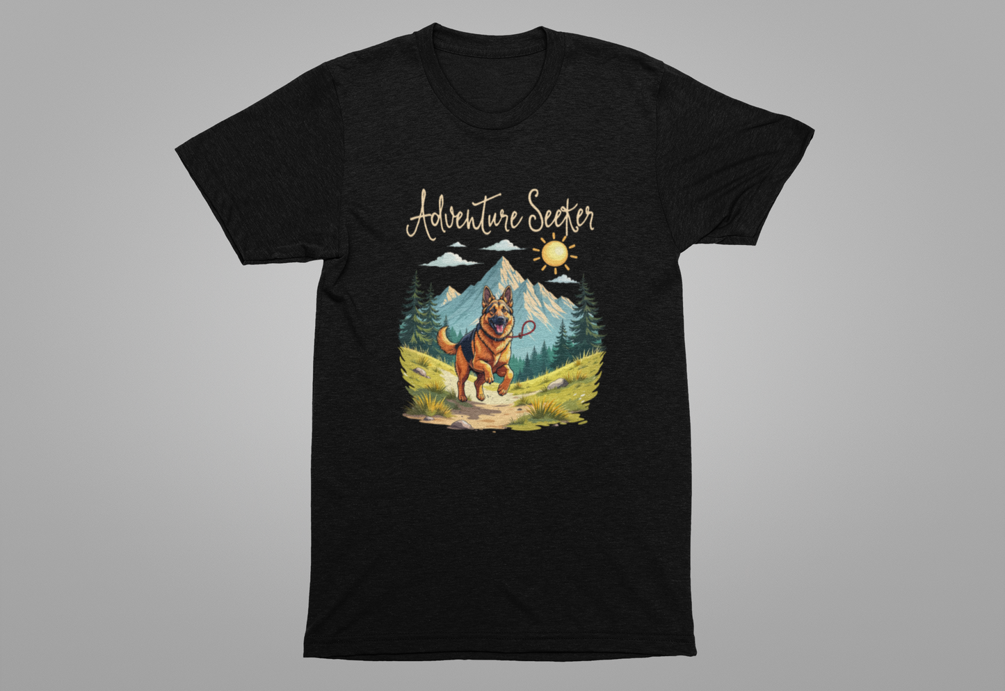Woof and Wander Shirt Adventure Dog Walking Tee for Pet Lovers Who Live for Trails Leashes and Quality Time With Their Furry Friend