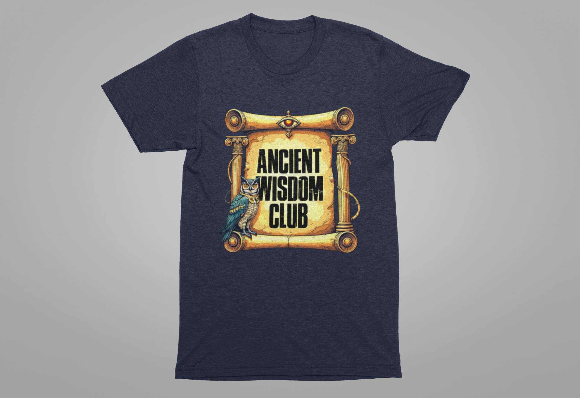 Ancient Wisdom Club Tee, History Knowledge Shirt, Classic Thinkers Graphic Tee, Timeless Insight Top, Philosophy Fan Gift