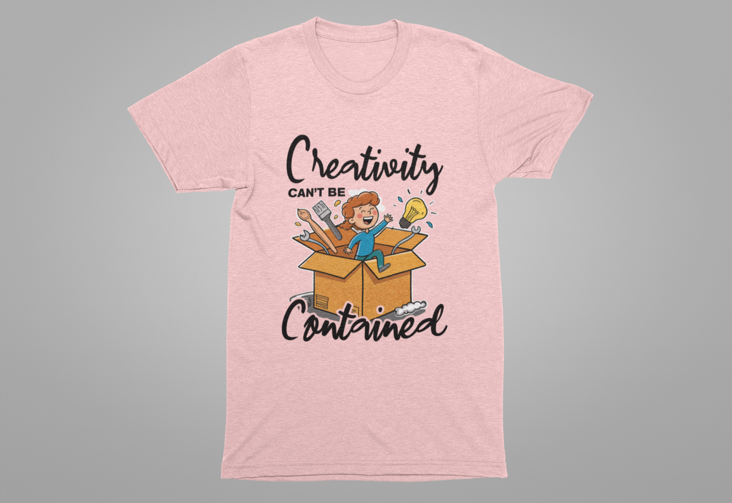 Thinking Outside the Box Tee, Innovation Mindset Shirt, Creative Problem Solver Top, Bold Idea Graphic Tee, Genius Gift