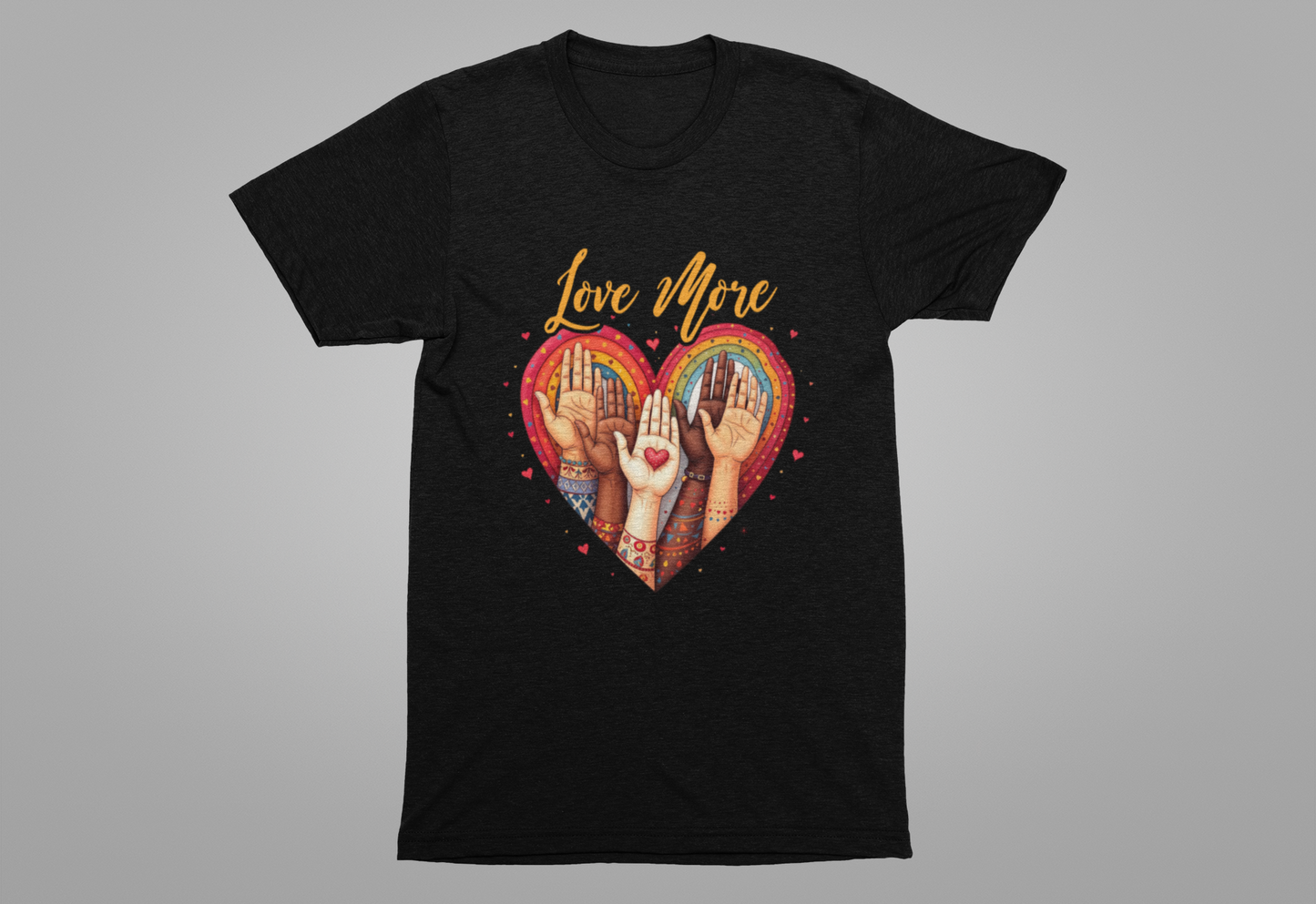 More Love Less Labels Shirt Equality Awareness Graphic Tee Encouraging Acceptance and Identity Beyond Boxes for All People Everywhere