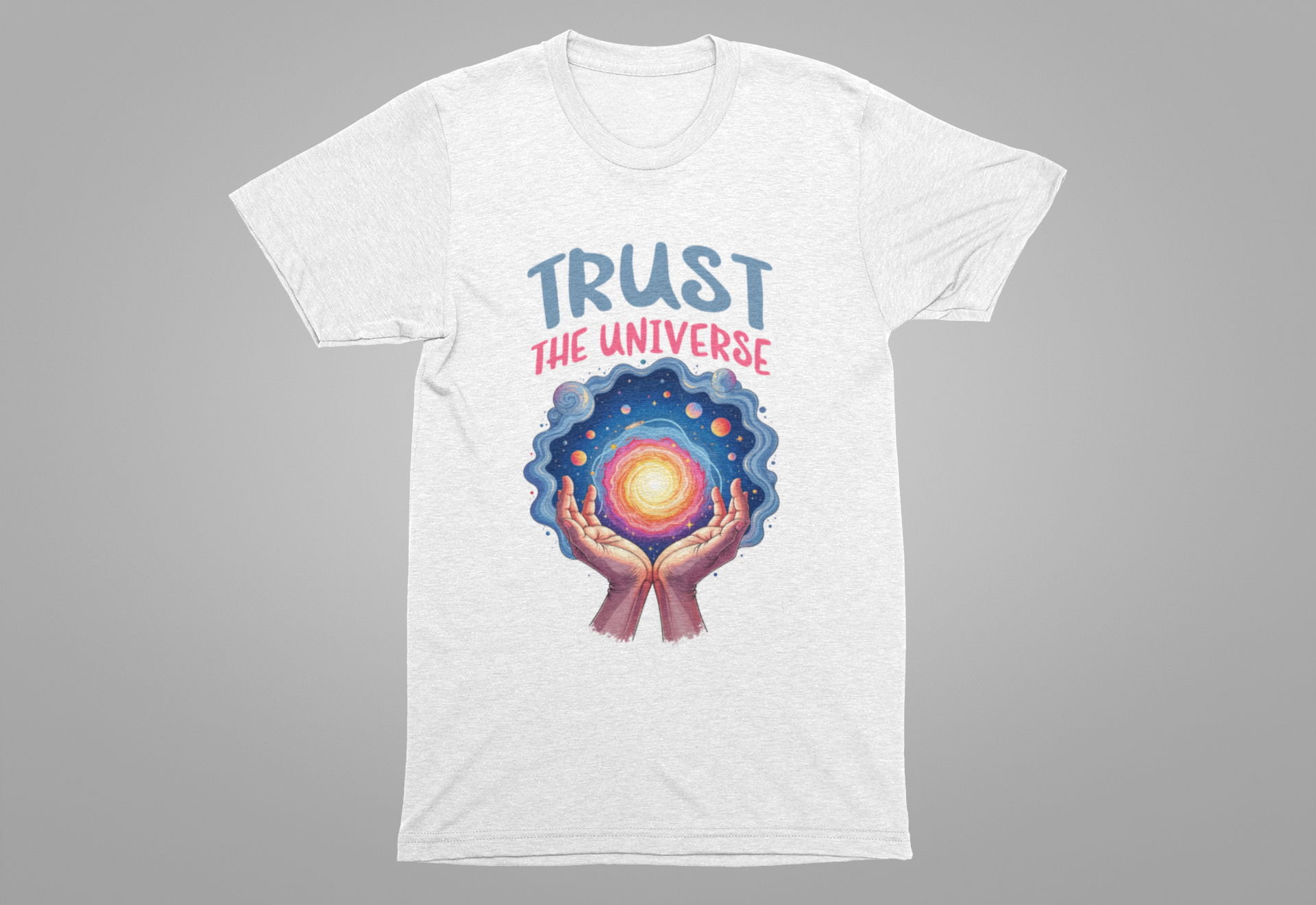 Cosmic Energy Shirt Spiritual Space Vibes Tee Radiating Universal Flow and Mystical Insight for Dreamers Meditators and Cosmic Thinkers