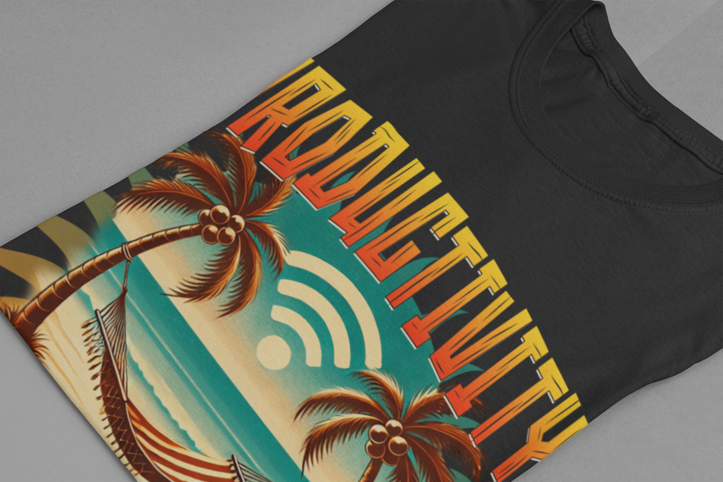 Beach Work Repeat Shirt, Remote Work Tee, Productivity Paradise T Shirt, Digital Nomad Gift, Work From Anywhere Graphic Tee