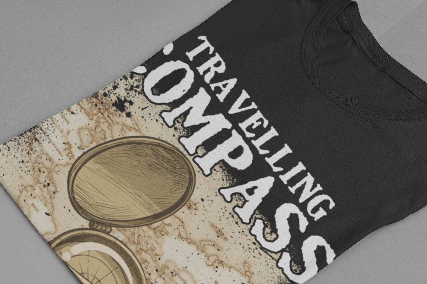 Traveling Compass - Adventure & Wanderlust T-Shirt