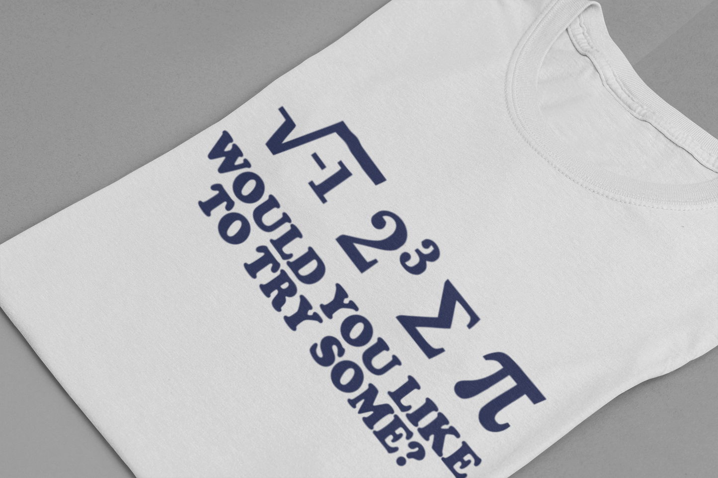 Math Joke T-Shirt – “i 8 Sum Pi” Funny Equation Graphic Tee