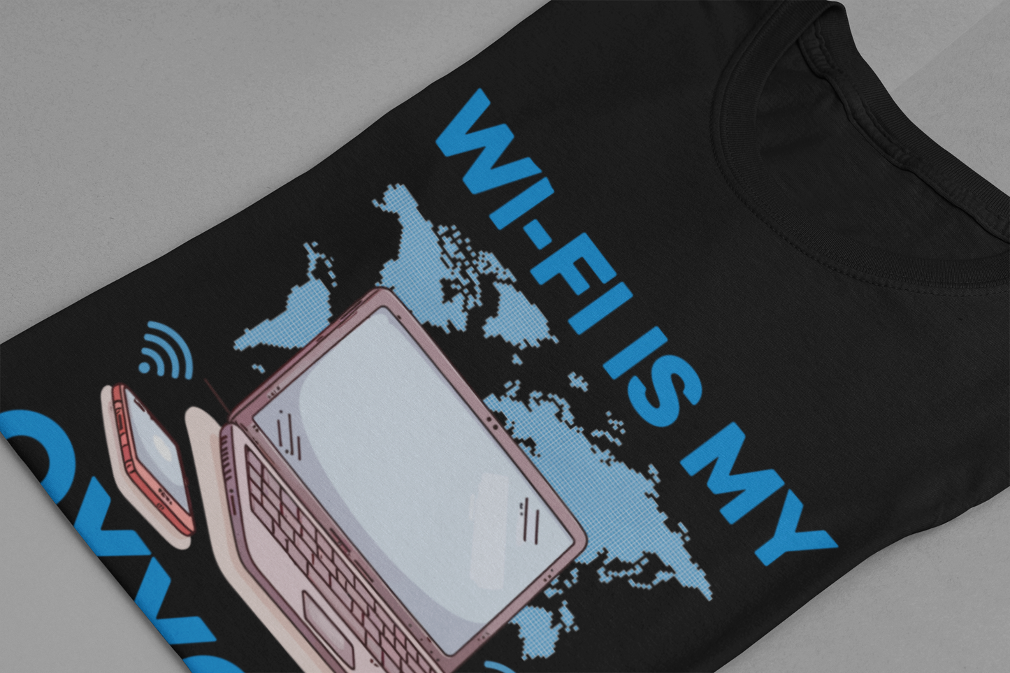 Wi Fi is My Oxygen Official Graphic Statement Tee for Bold Minds, Modern Thinkers, and Everyday Expression Everywhere