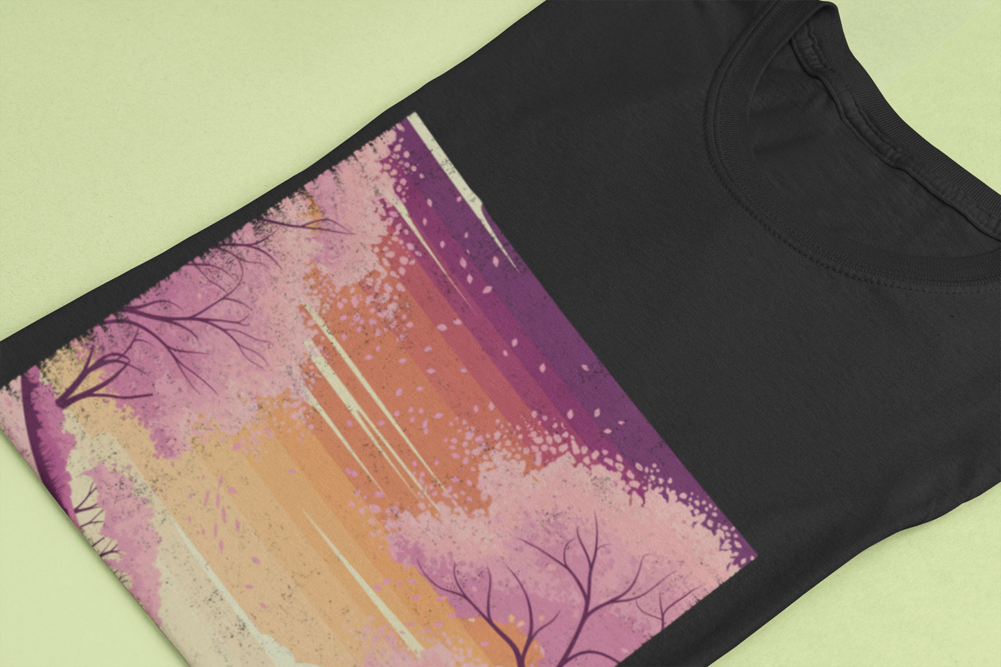 Spring Whispers Pastel Graphic T-Shirt