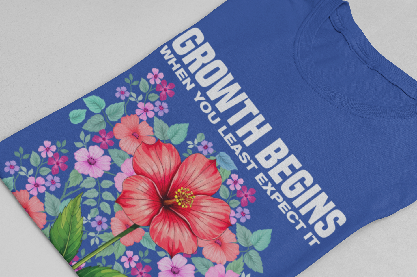 Bloom Where You Are Planted Tee, Inspirational Quote Shirt, Personal Growth Top, Garden Life Tee, Flourish Message Gift