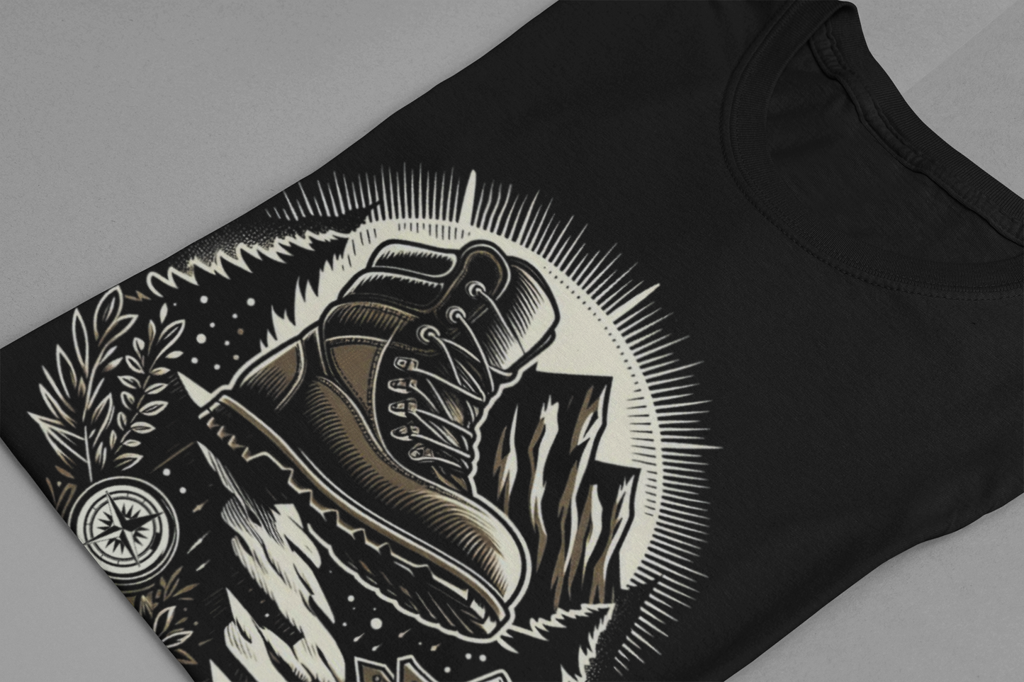 Explore More Worry Less Hiking Adventure Boot T-Shirt