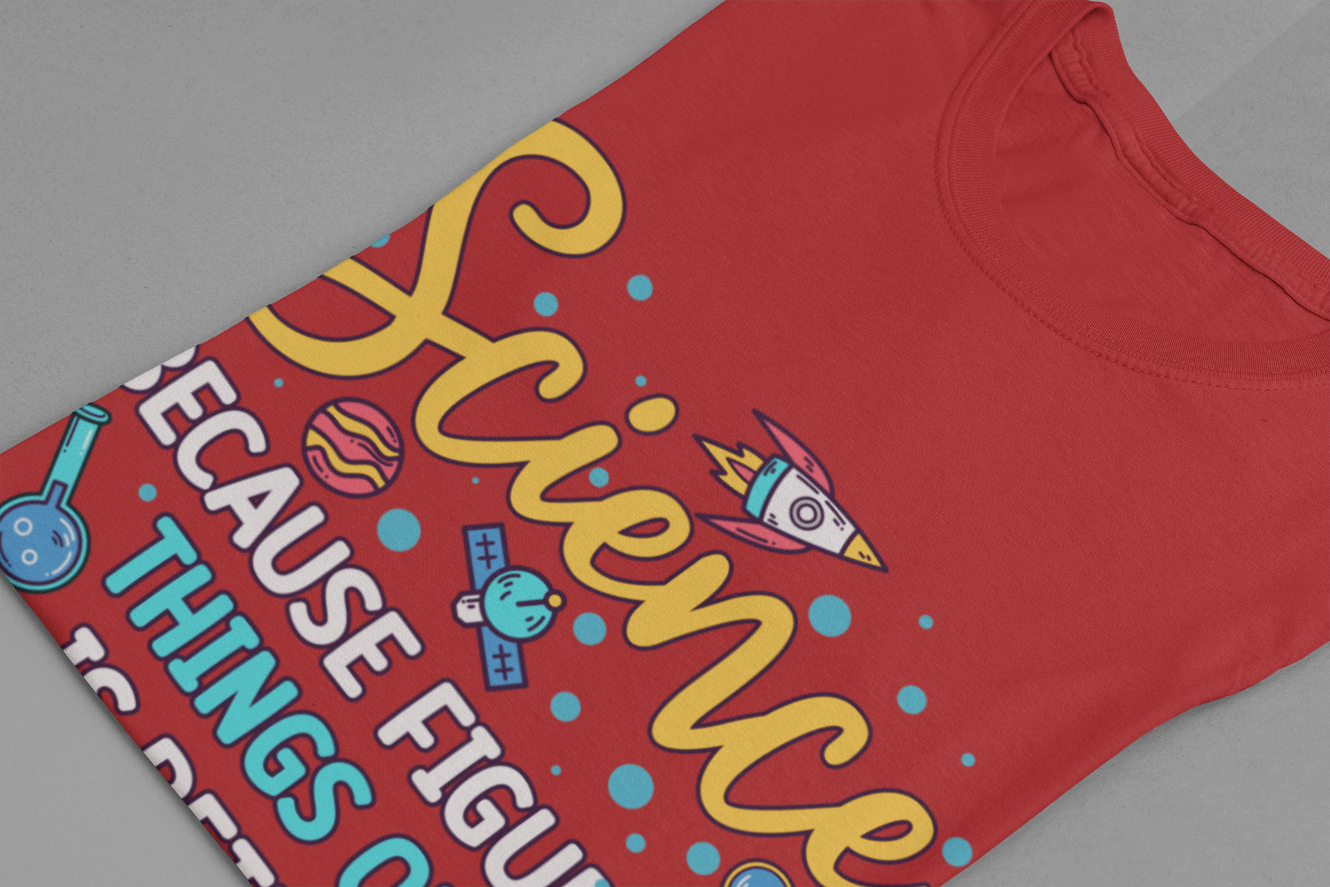 Science Humor T-Shirt – Figuring Things Out Science Graphic Tee