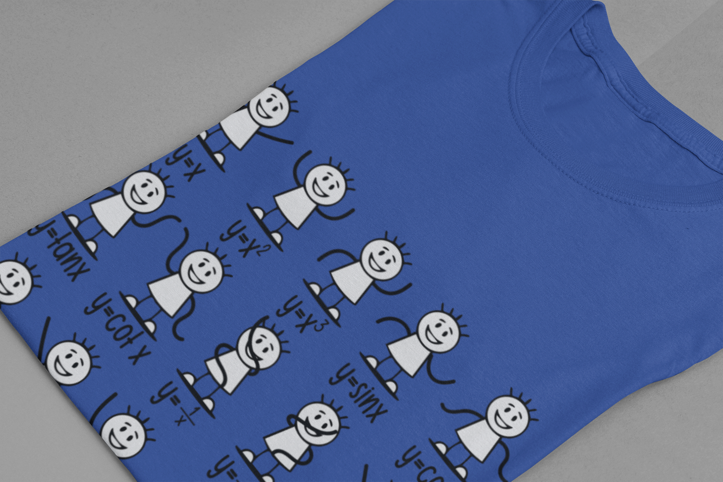 Trigonometry in Action Shirt – Stick Figure Math Humor