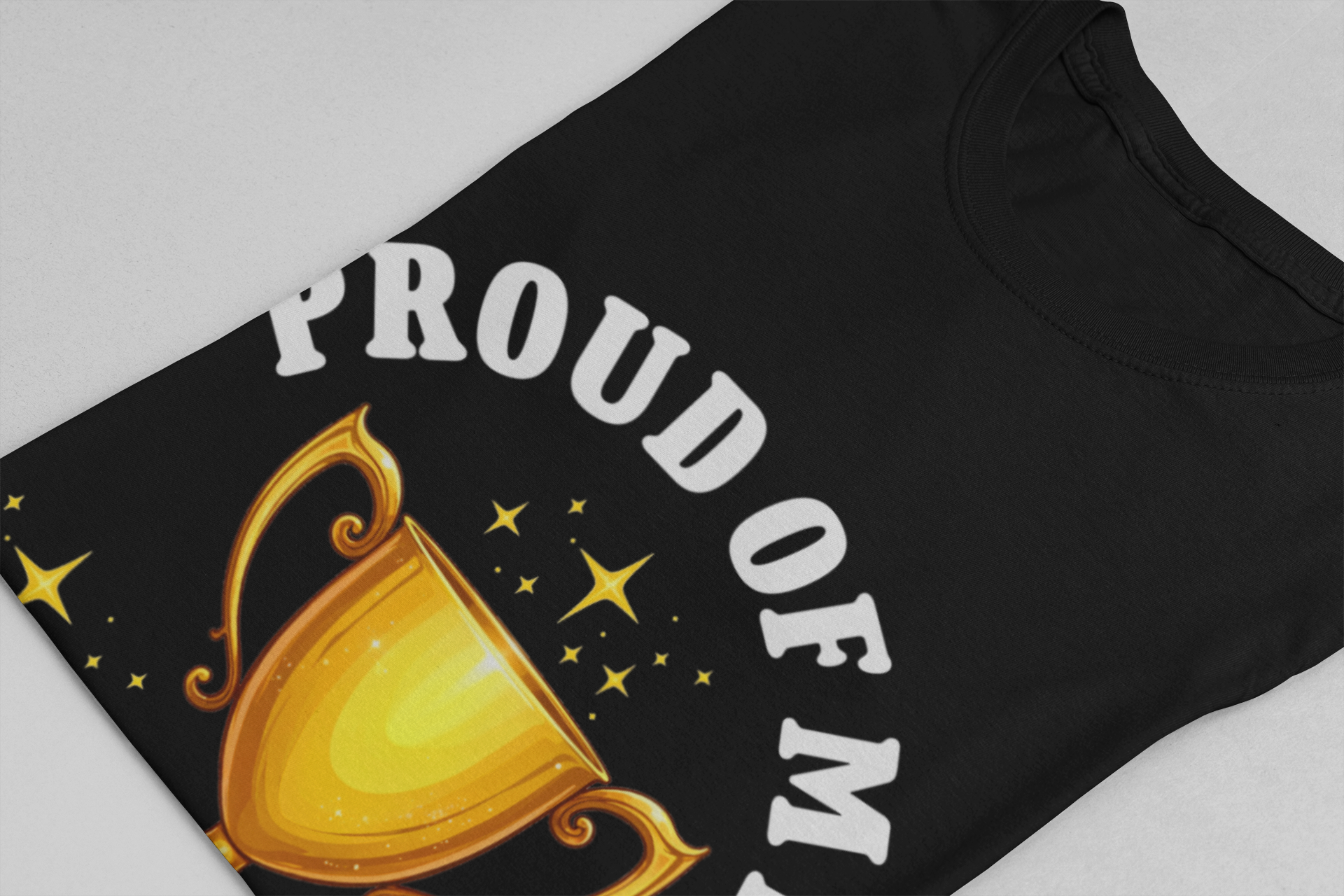 Celebrate Small Wins Tee – Trophy and Positive Quote Shirt