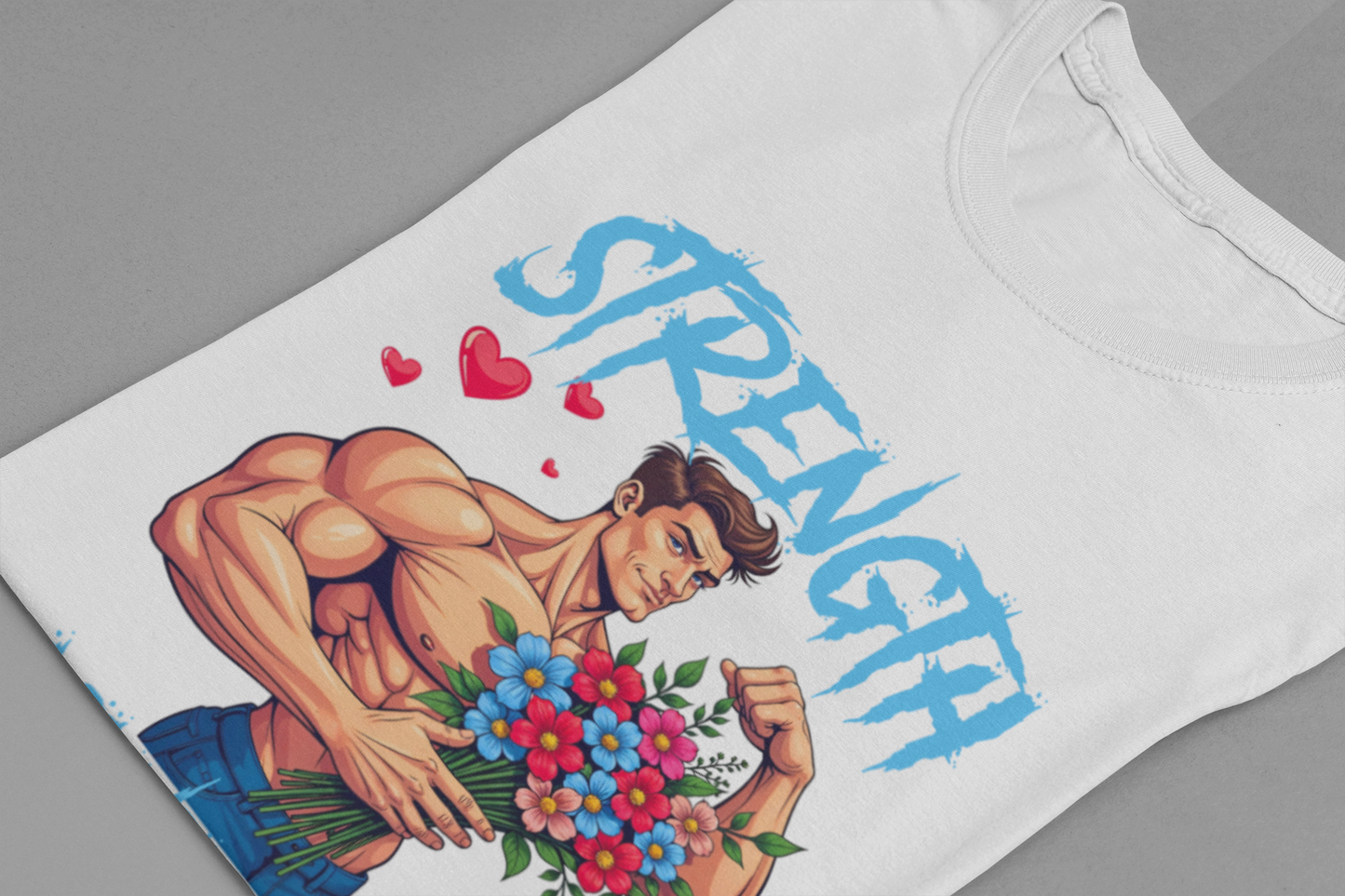 Strength in Kindness Shirt Bold Message Graphic Tee Inspiring Statement for Empaths Teachers Healers and Everyday Compassion Warriors