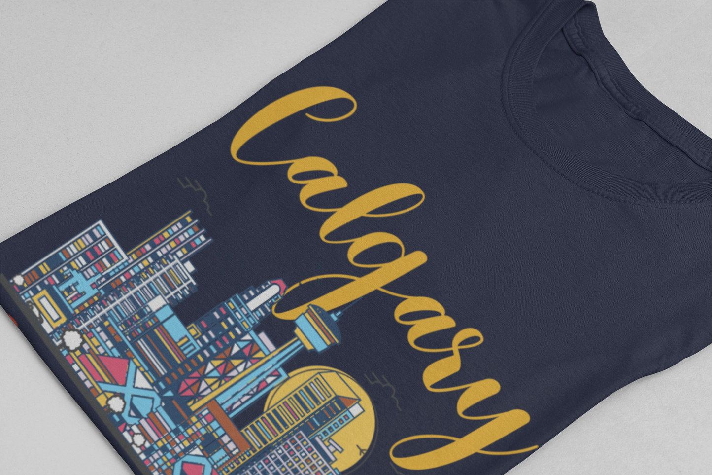 Calgary Canada Skyline Since 1867 T-Shirt