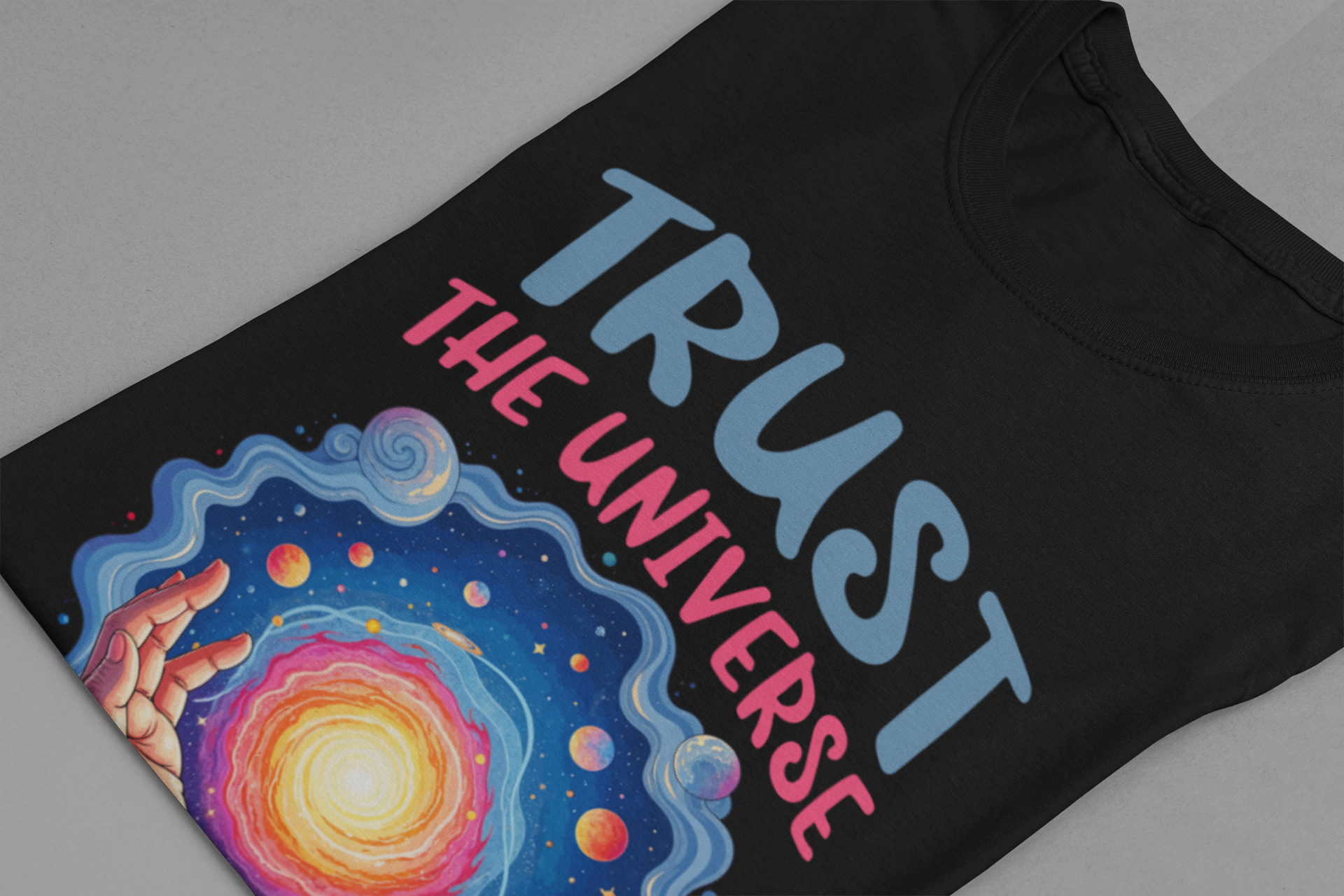Cosmic Energy Shirt Spiritual Space Vibes Tee Radiating Universal Flow and Mystical Insight for Dreamers Meditators and Cosmic Thinkers
