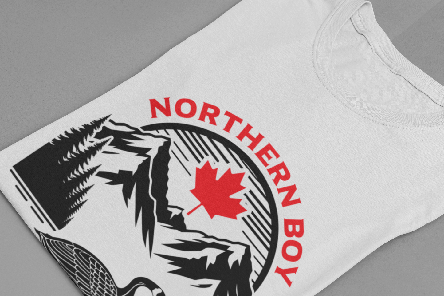 Northern Boy Lake Goose T-Shirt