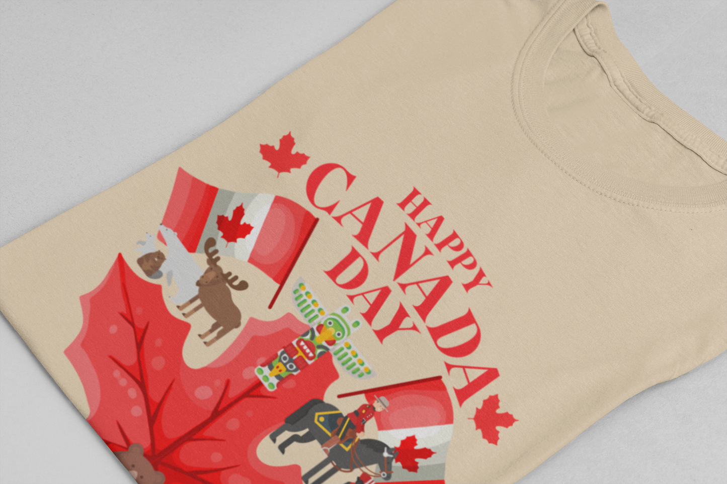Happy Canada Day Maple Celebration T-Shirt