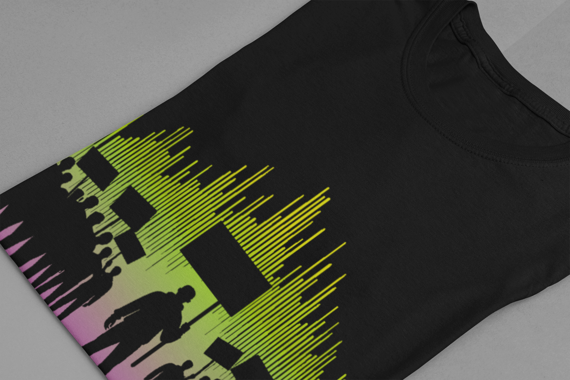 Silence is Neutral | Protest Crowd Graphic T-Shirt