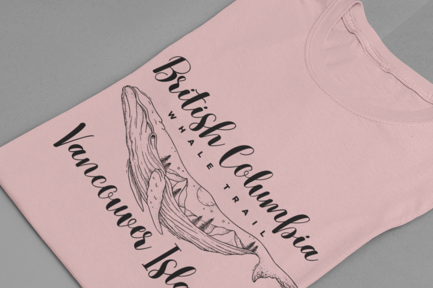 British Columbia Whale Trail Vancouver Island Canada T-Shirt