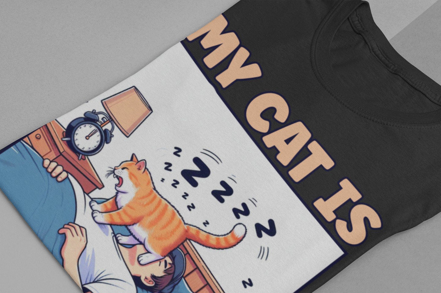 My Cat is My Alarm Clock T-shirt