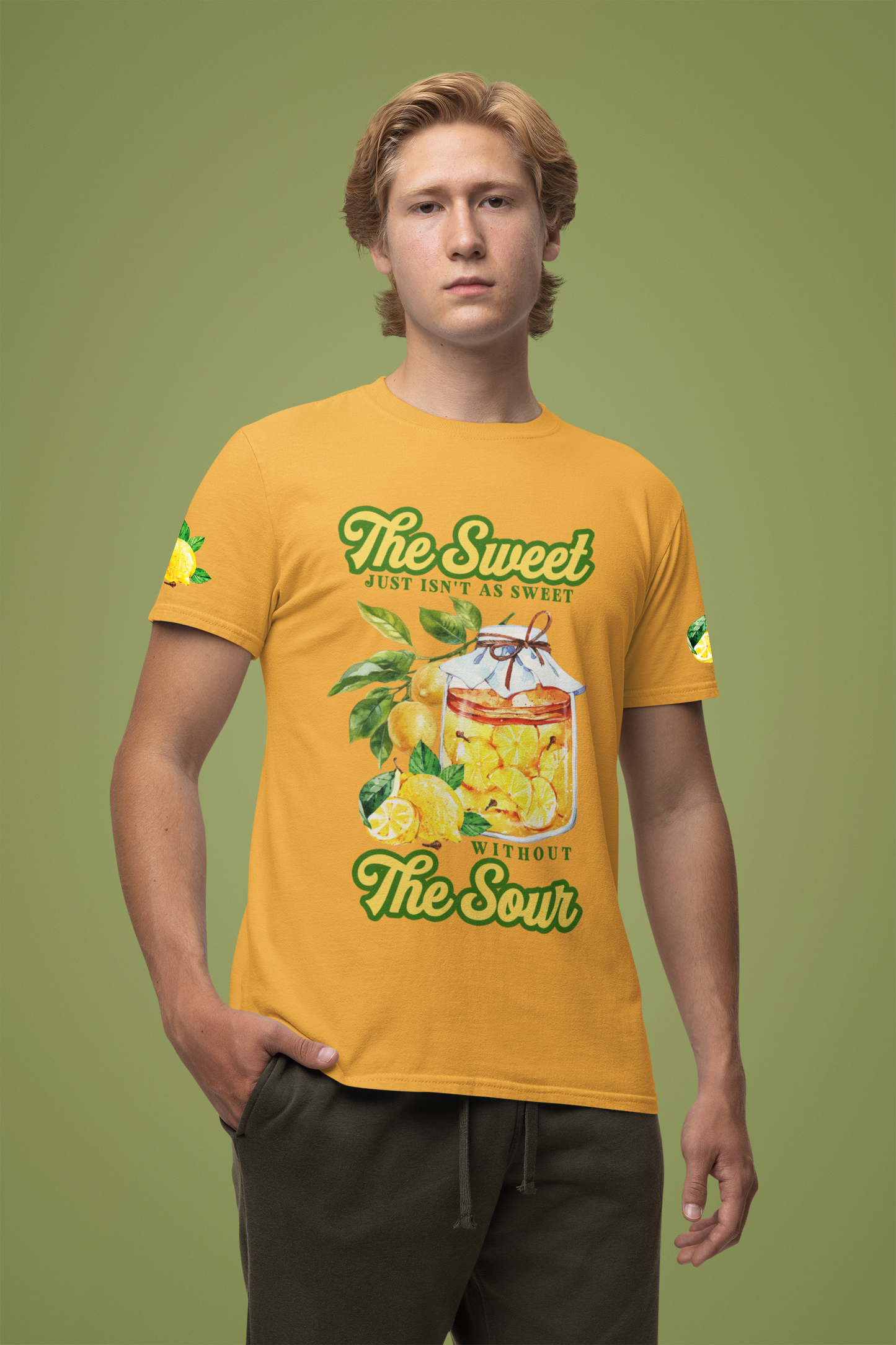 The Sweet Isn't As Sweet Without the Sour T-Shirt – Lemon Jar Life Balance Quote Graphic Tee