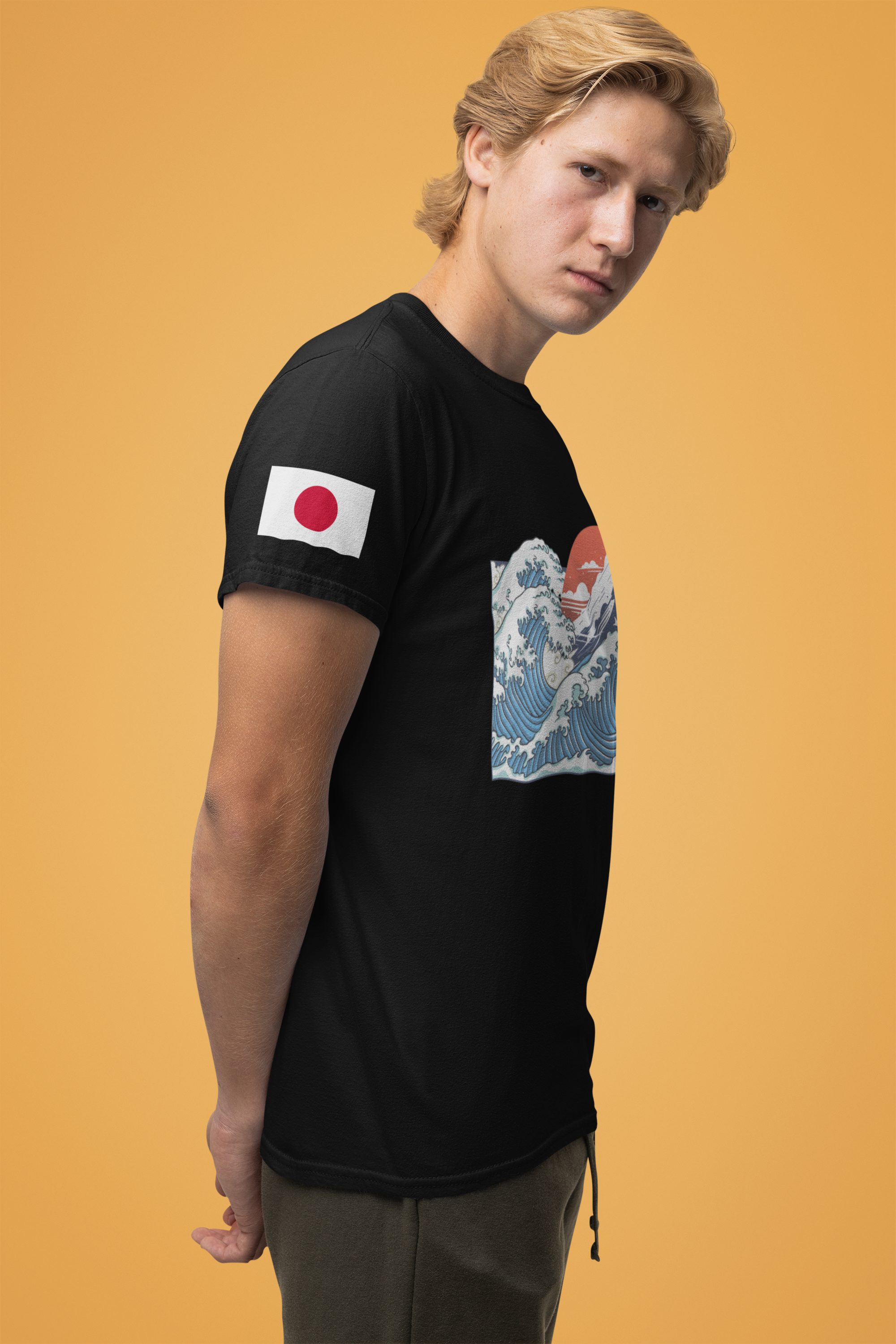 Great Wave Mt. Fuji T-Shirt – Japanese Art Hokusai Style Graphic Tee