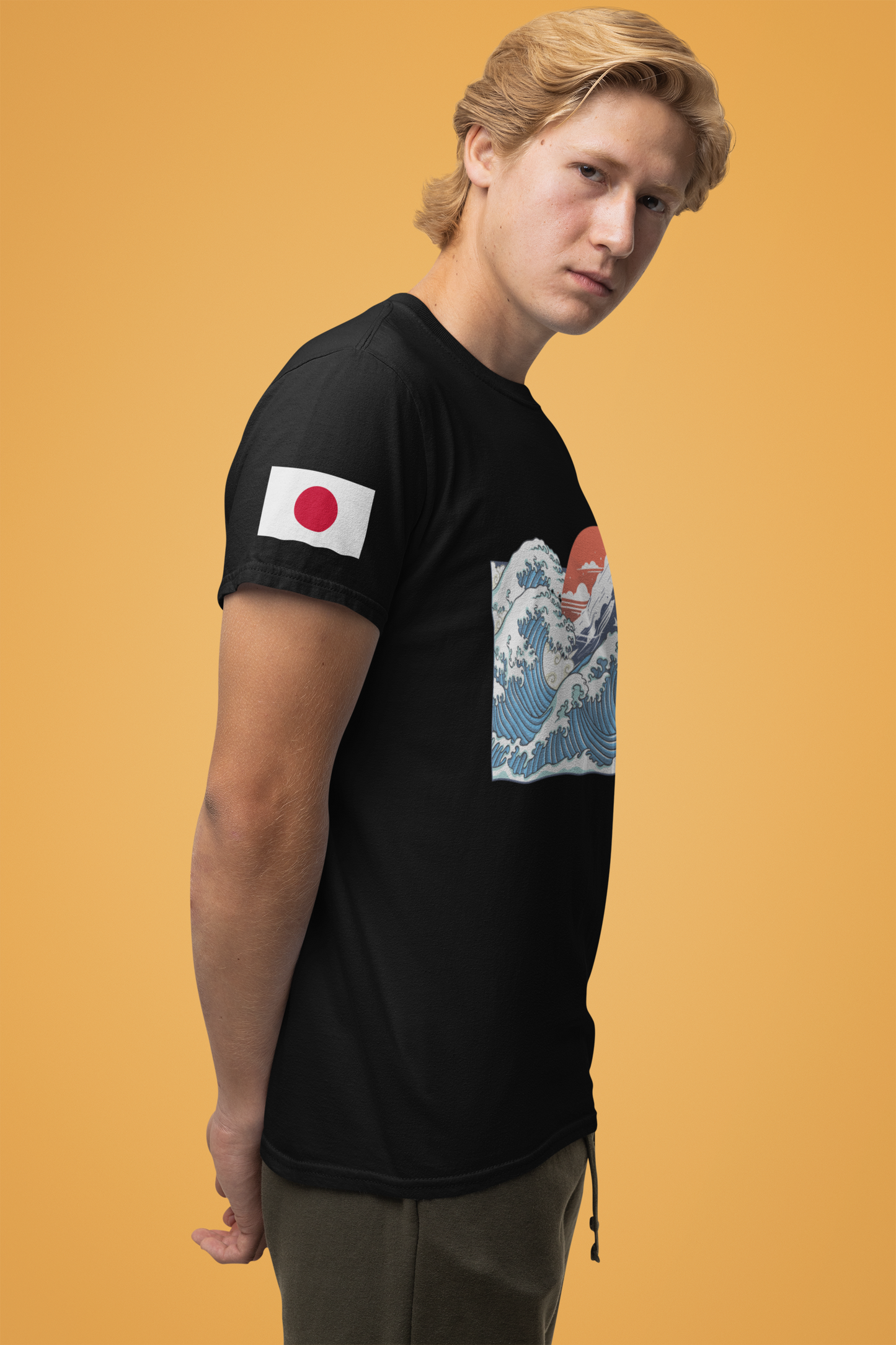 Great Wave Mt. Fuji T-Shirt – Japanese Art Hokusai Style Graphic Tee
