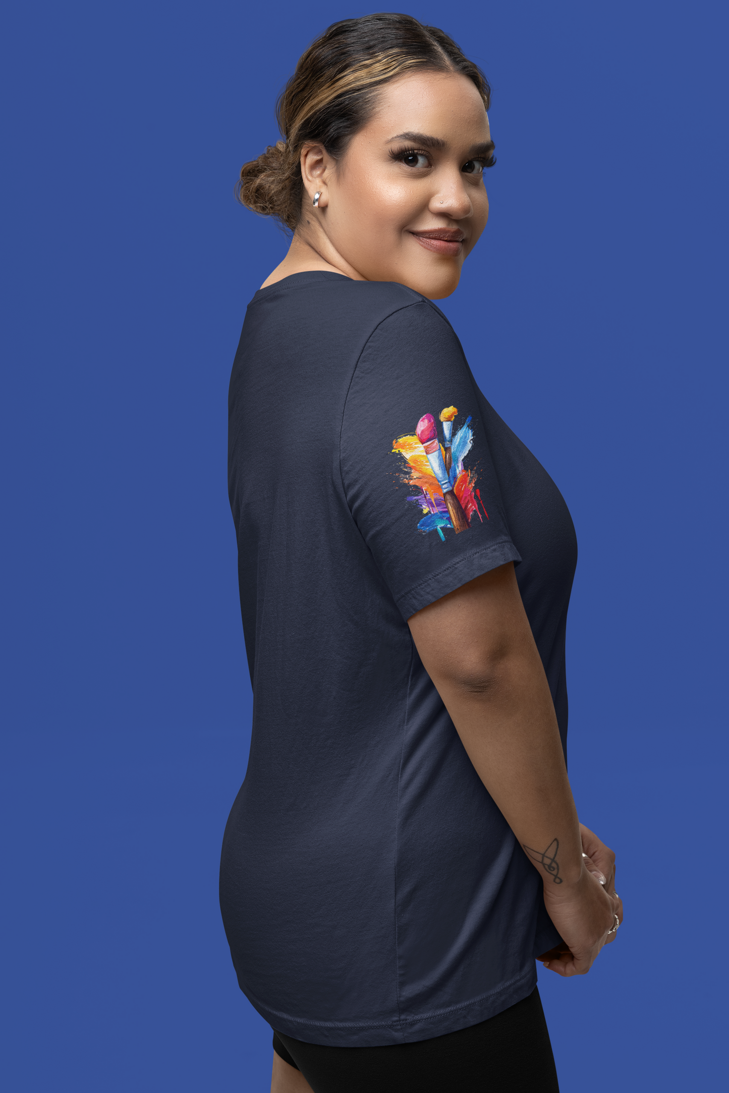 Tahitian Women Art T-Shirt – Post-Impressionist Tropical Paradise Painting Graphic Tee