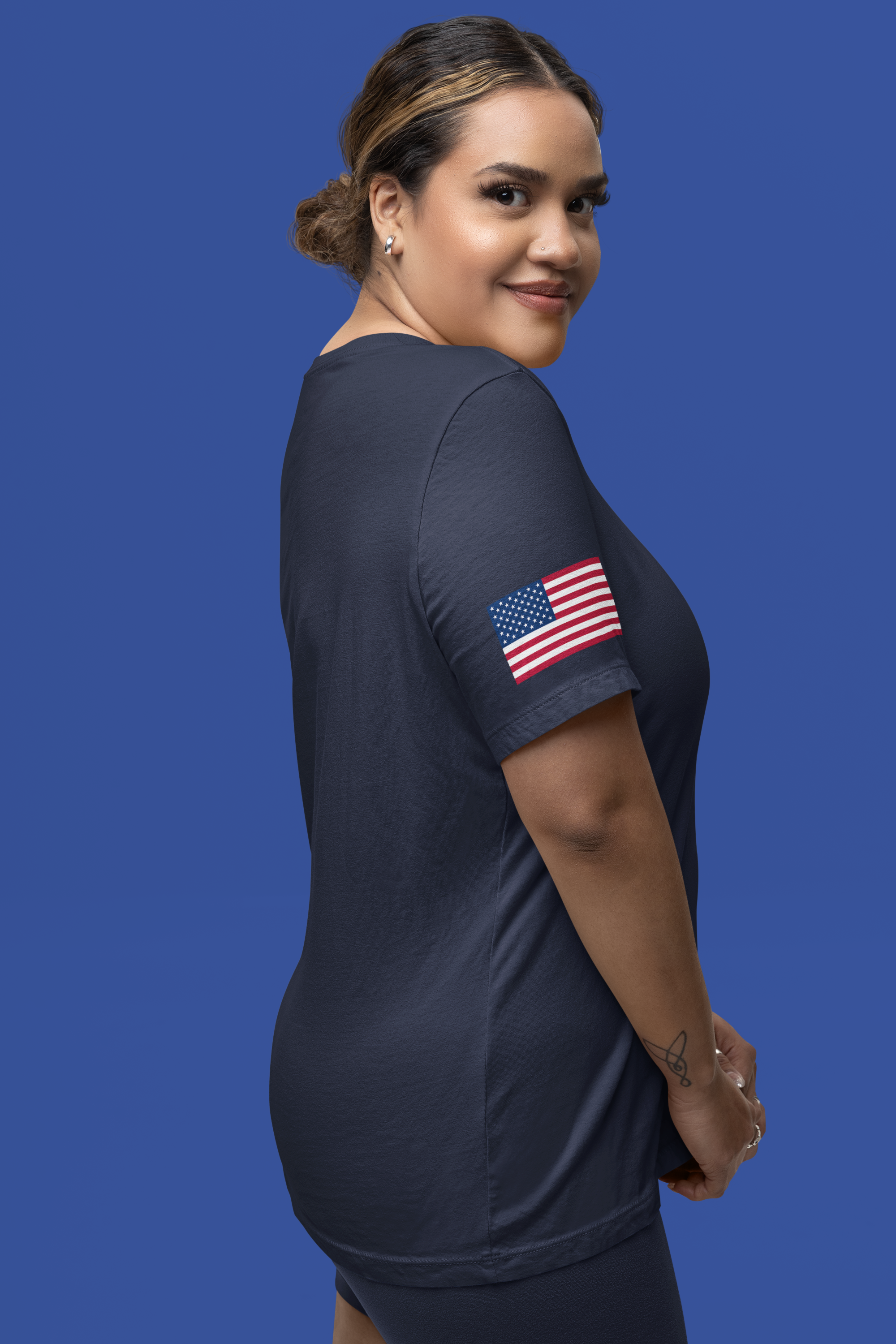 Los Angeles Hollywood California T-Shirt – Star Graphic Palm Tree Night Scene Tee