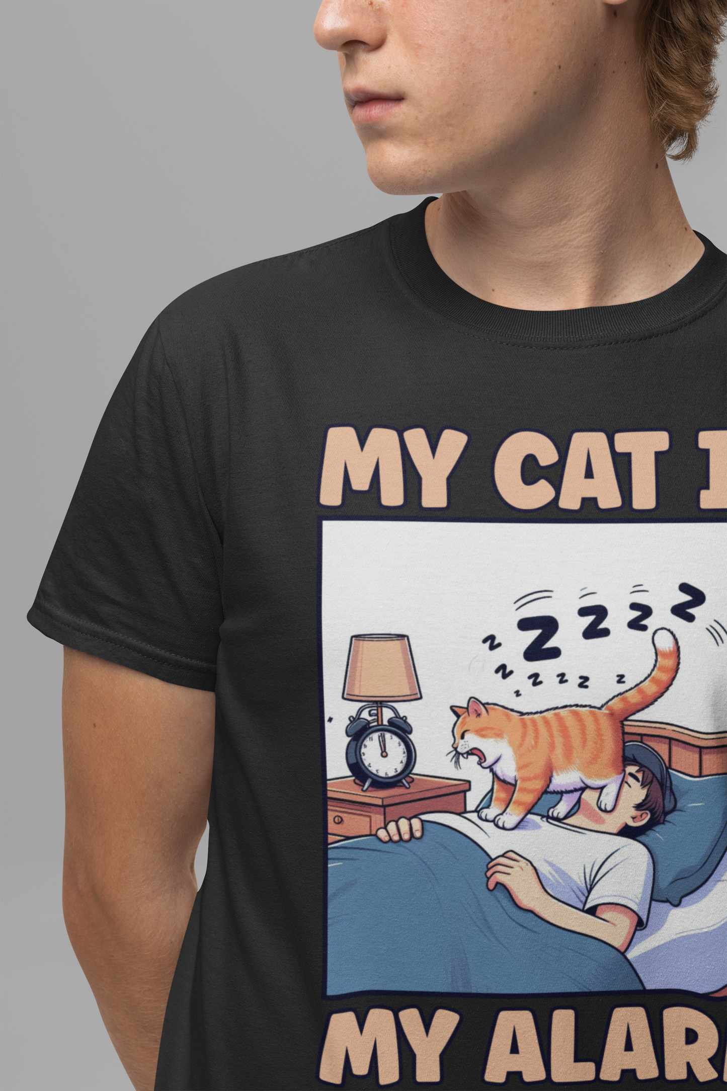 My Cat is My Alarm Clock T-shirt