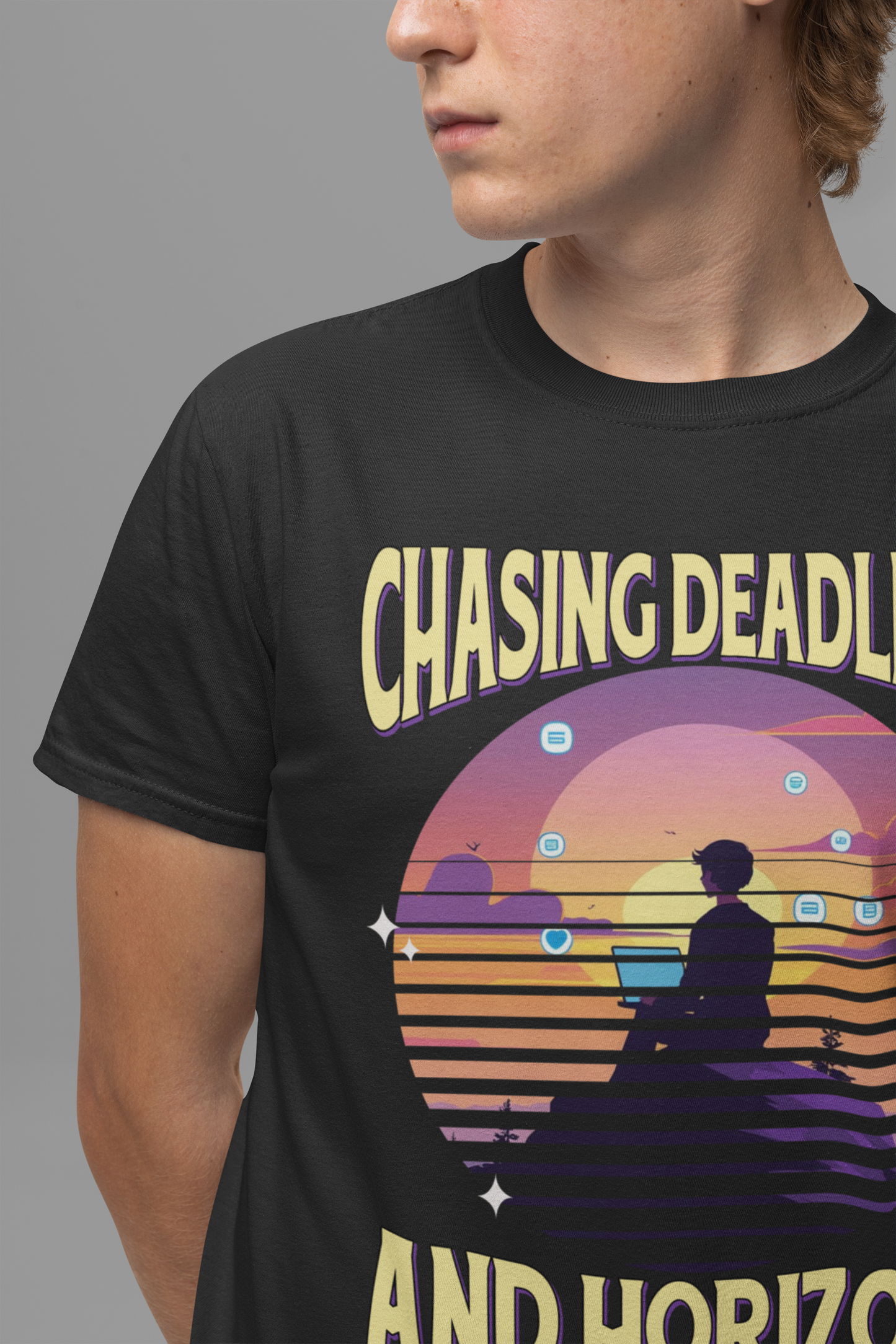 Digital Nomad Vibes - Work & Travel Lifestyle T-Shirt