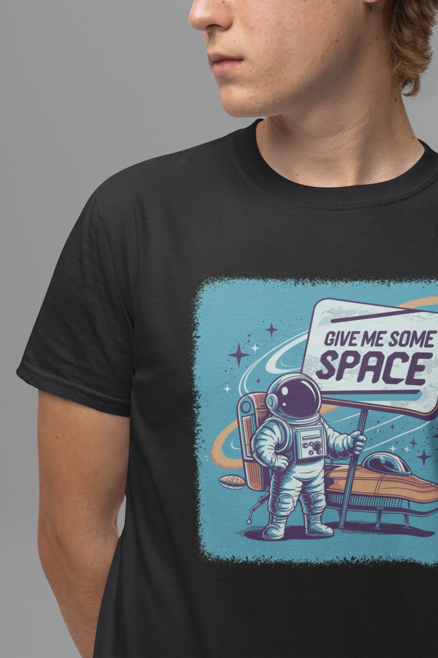 Give Me Some Space Funny Astronaut Sign T-Shirt