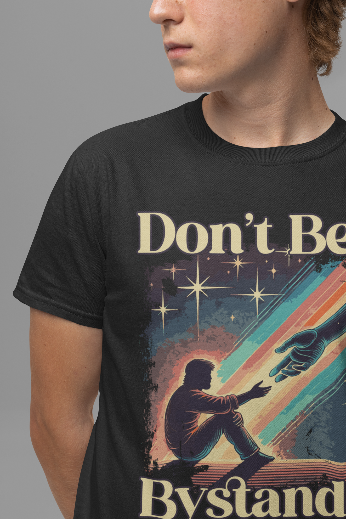 Don’t Be A Bystander Shirt, Speak Up Graphic Tee, Anti Bullying Empowerment T Shirt, Courageous Message Apparel, Social Impact Shirt