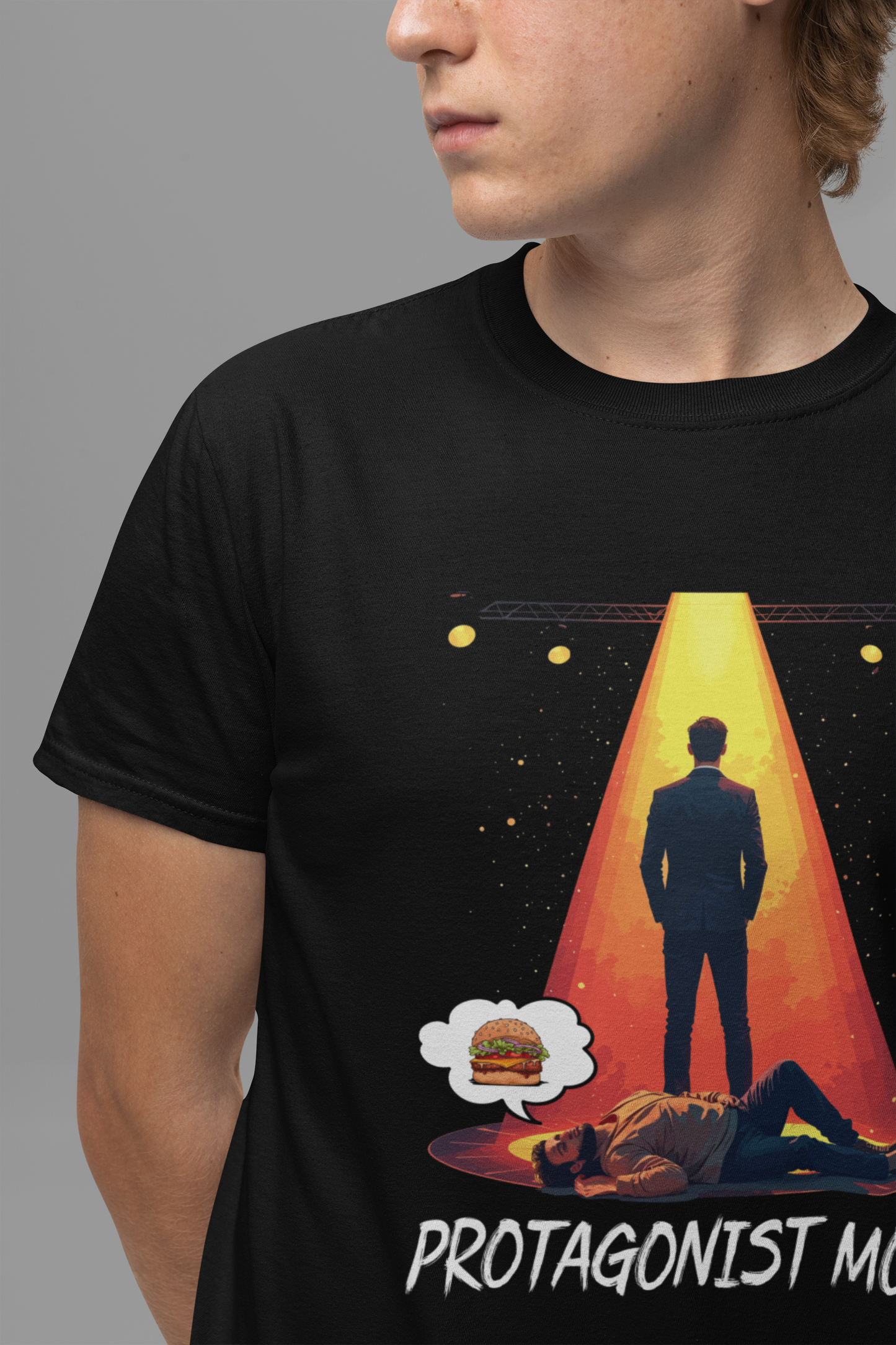 Main character energy, supporting character effort   Official Graphic Statement Tee for Bold Minds, Modern Thinkers, and Everyday Expression Everywhere