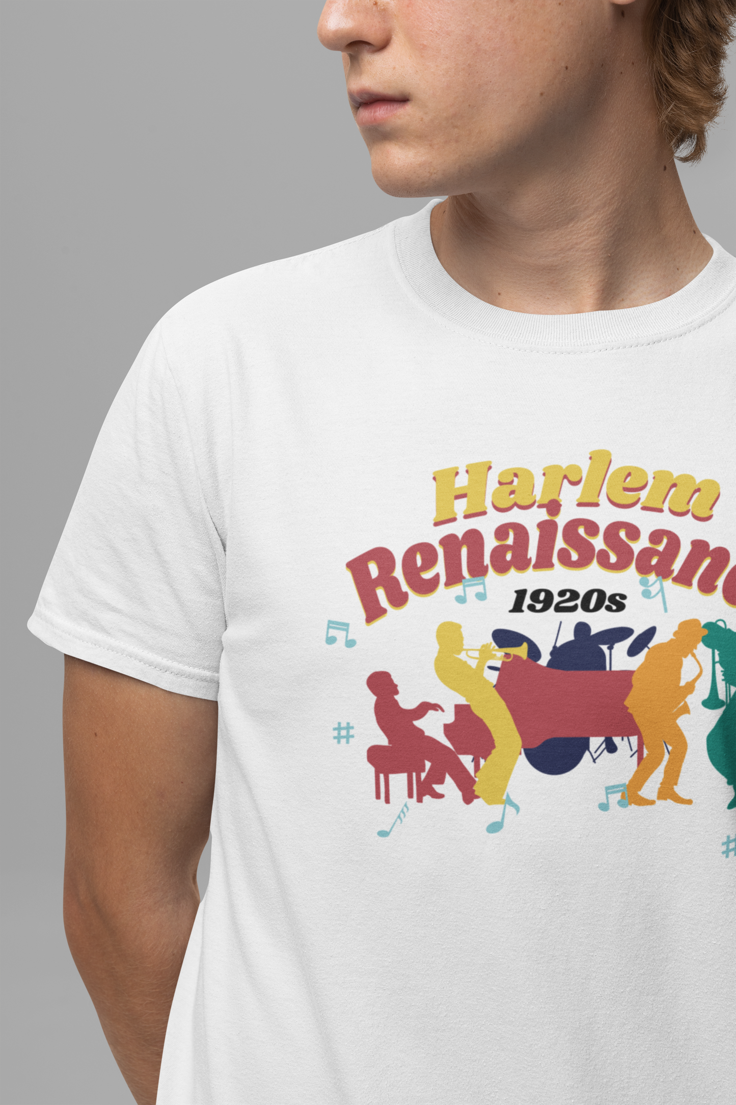 Harlem Renaissance 1920s   Official Graphic Statement Tee for History Buffs, Jazz Lovers, and Cultural Revival Enthusiasts Everywhere