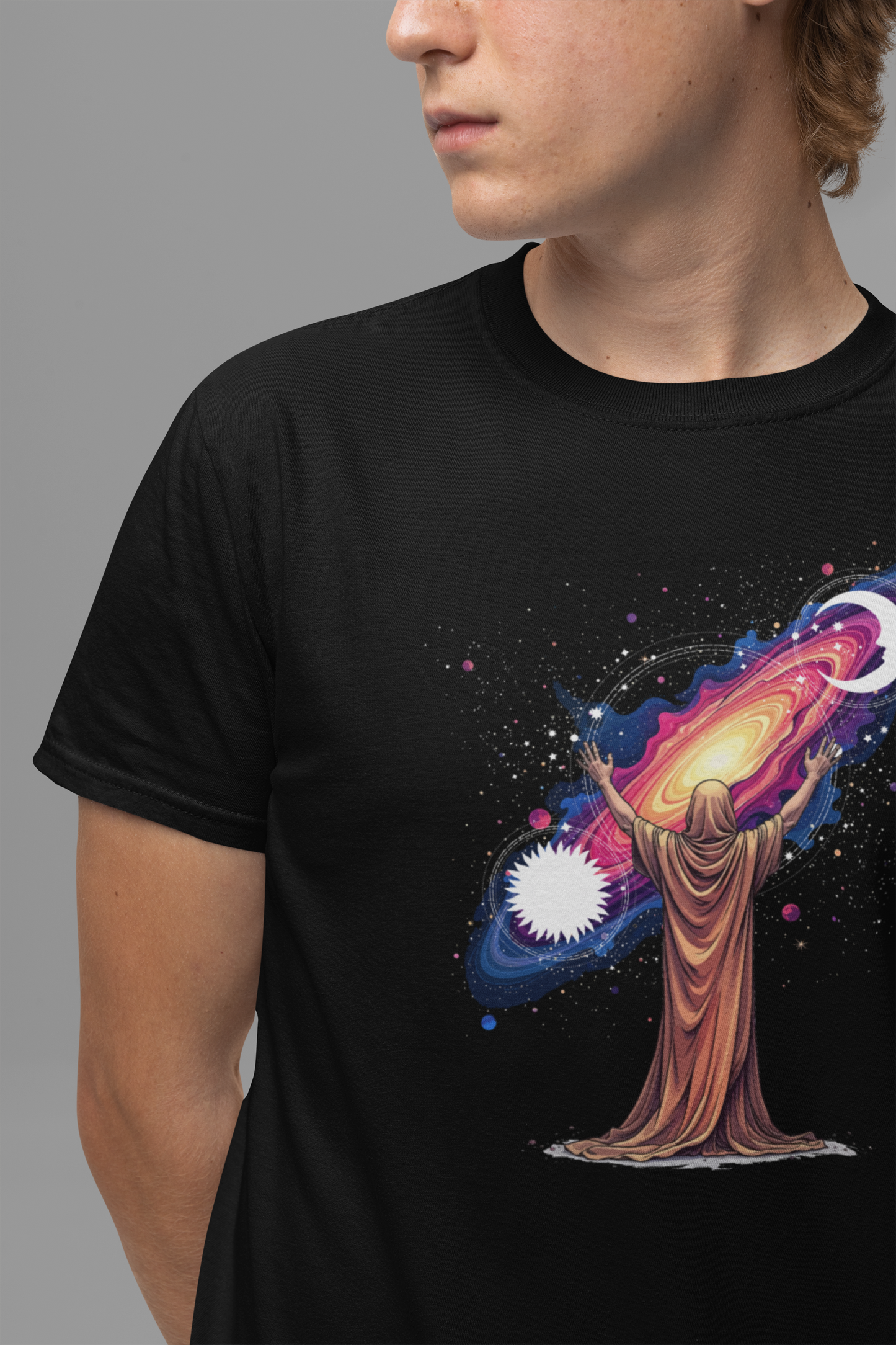 Manifest That Magic Cosmic Energy Graphic Tee