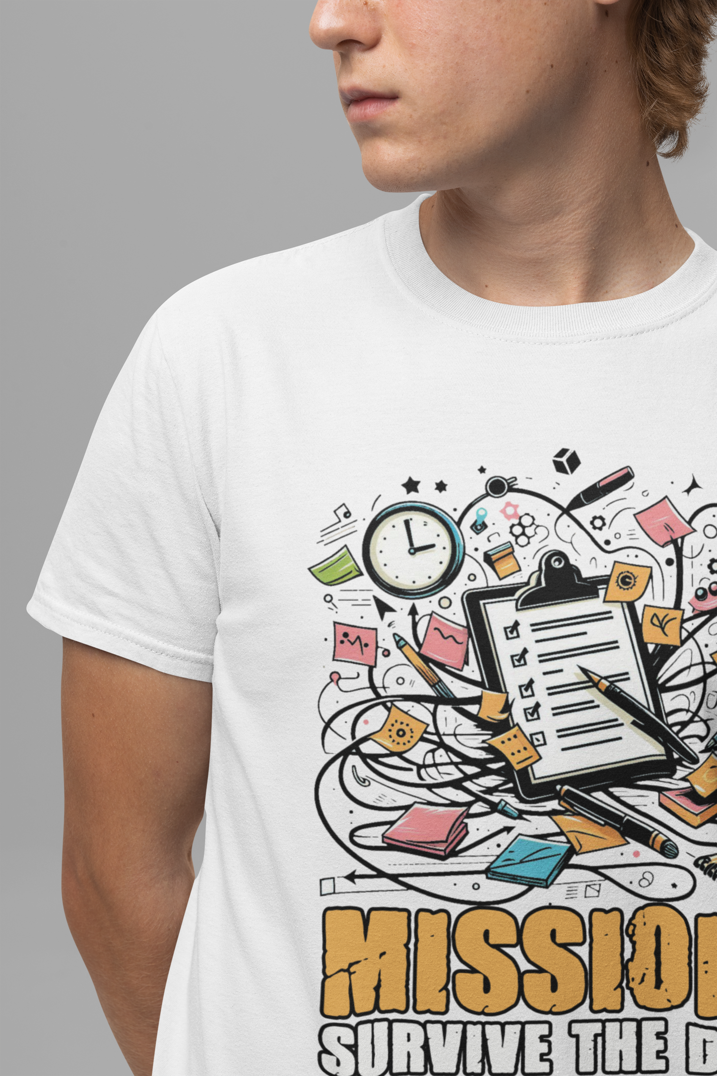 Chaos Coordinator- Mission to Survive | Task List Graphic T-Shirt