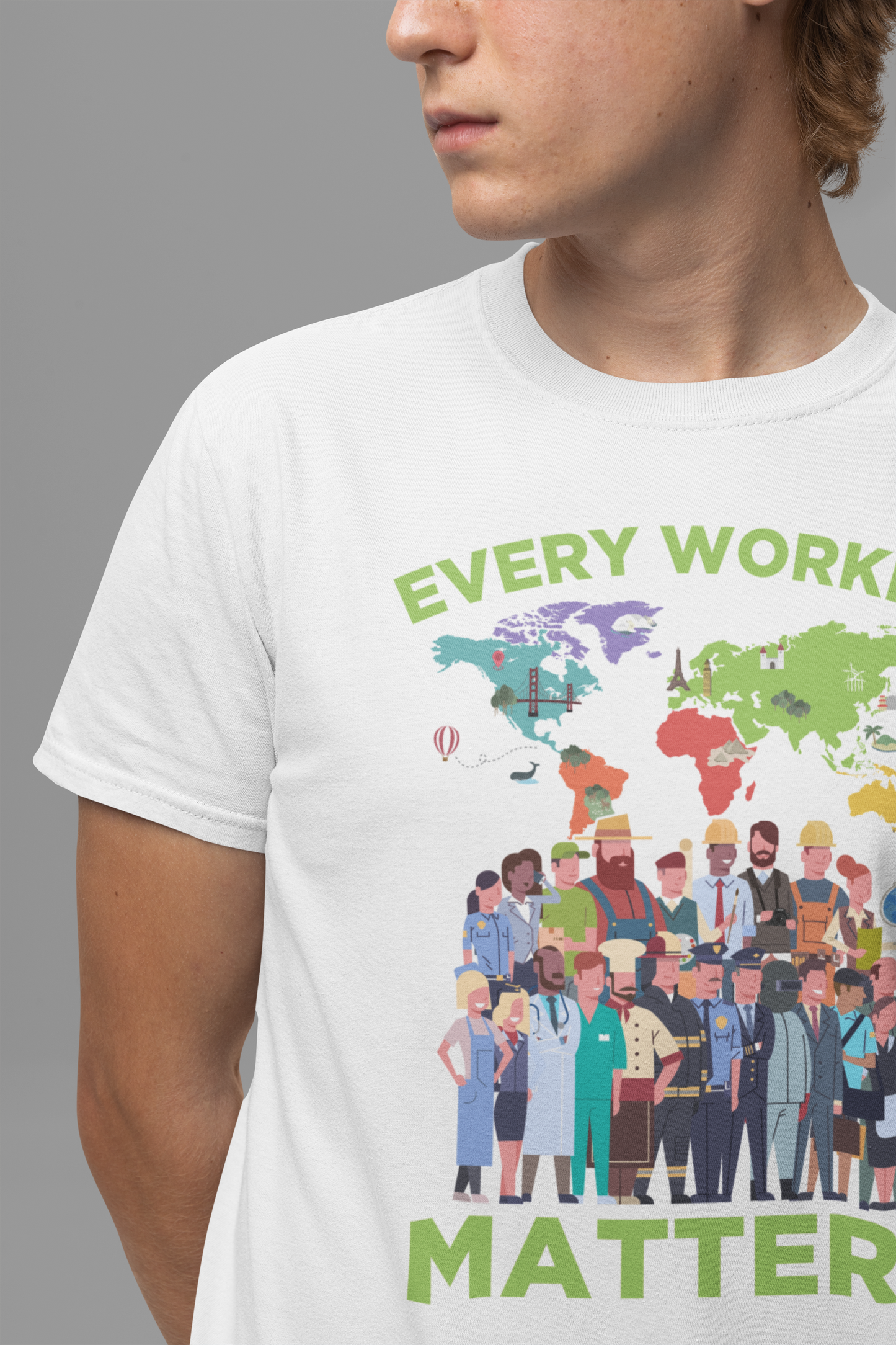 Every Worker Matters Shirt, Labor Rights Tee, Workplace Equality Shirt, Union Strong Shirt, Support Workers Gift Tee