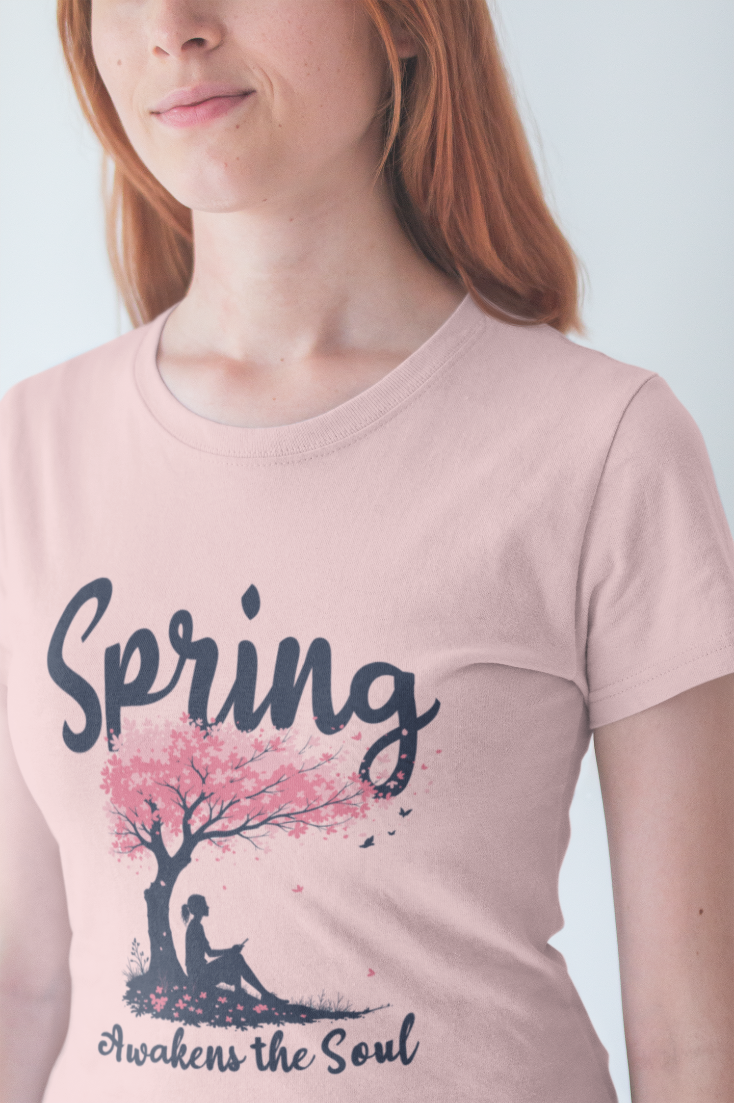 Flourish and Thrive Tee, Positive Growth Shirt, Spring Bloom Top, Empowering Nature Quote Tee, Floral Energy Gift Tee