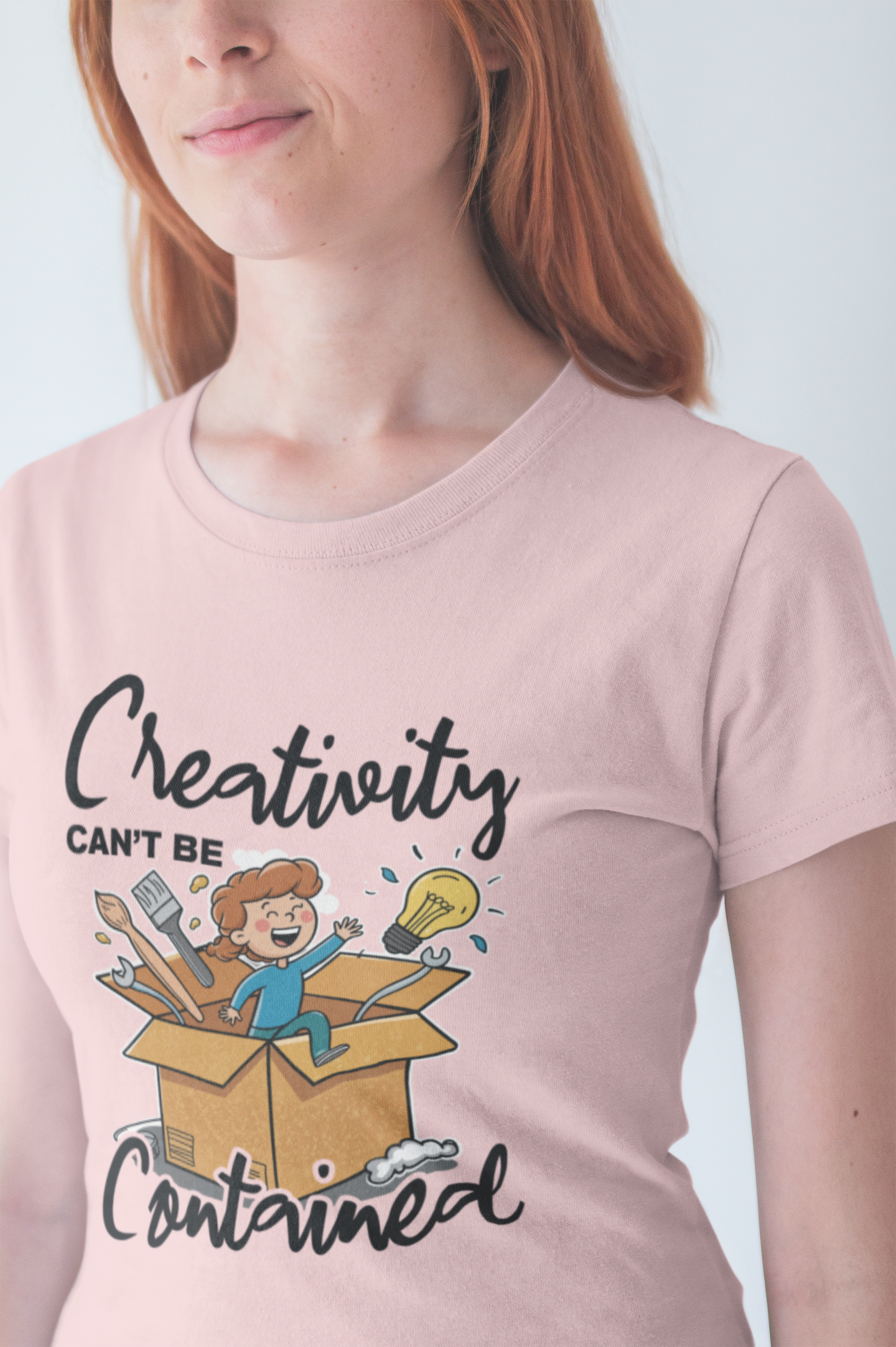 Thinking Outside the Box Tee, Innovation Mindset Shirt, Creative Problem Solver Top, Bold Idea Graphic Tee, Genius Gift
