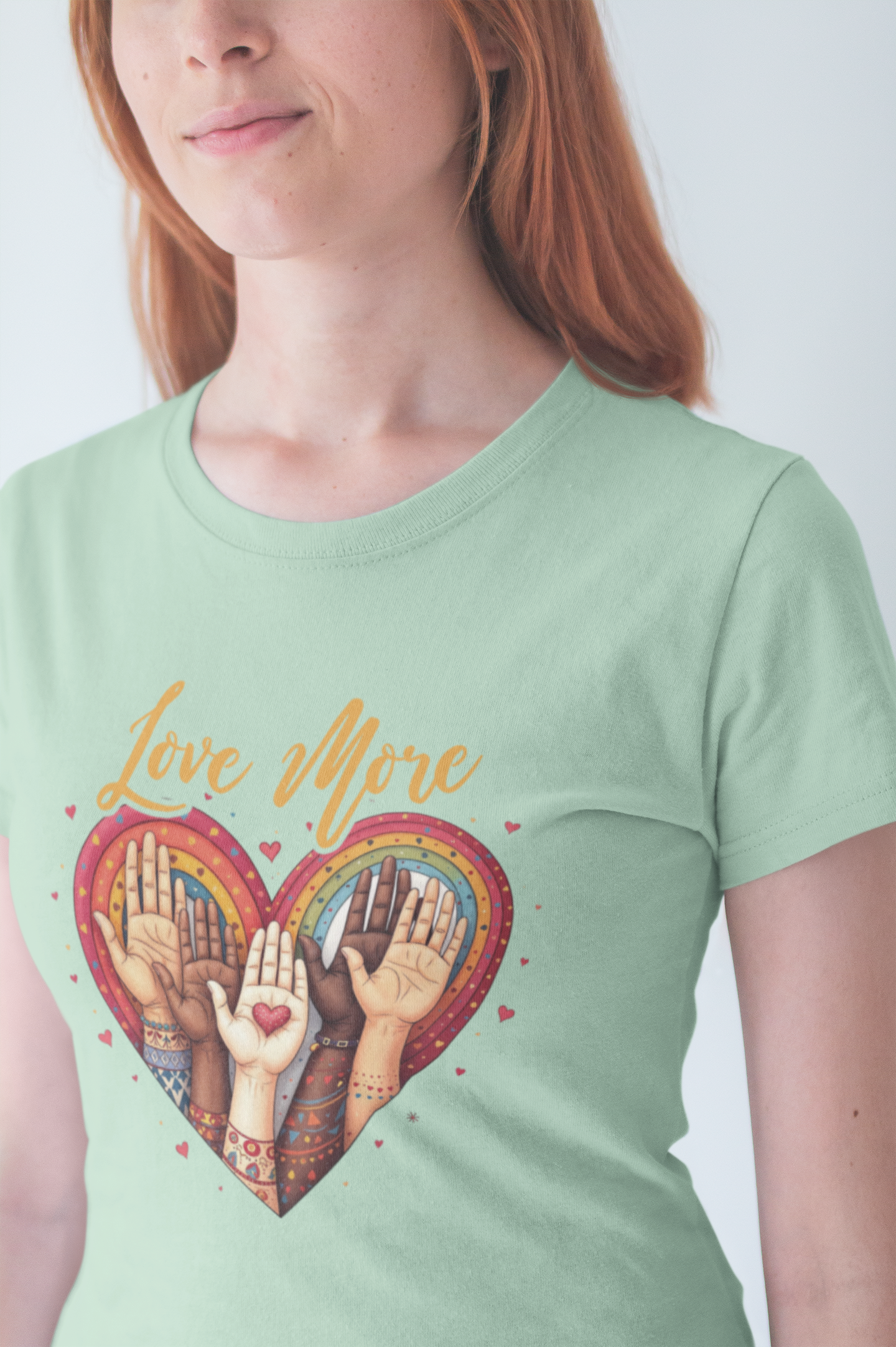 More Love Less Labels Shirt Equality Awareness Graphic Tee Encouraging Acceptance and Identity Beyond Boxes for All People Everywhere