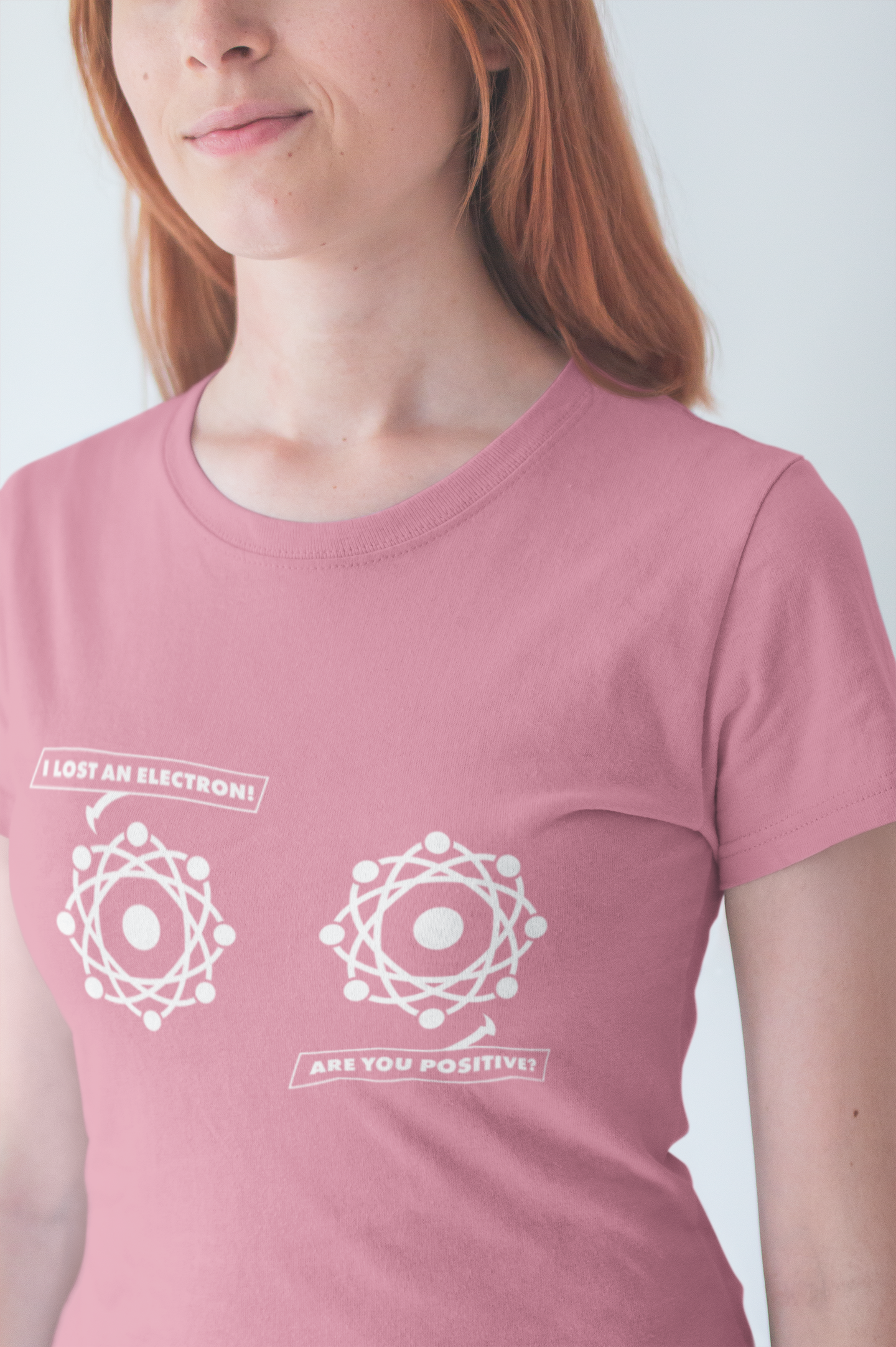 I Lost an Electron Tshirt – Funny Chemistry Pun with Thought Bubble