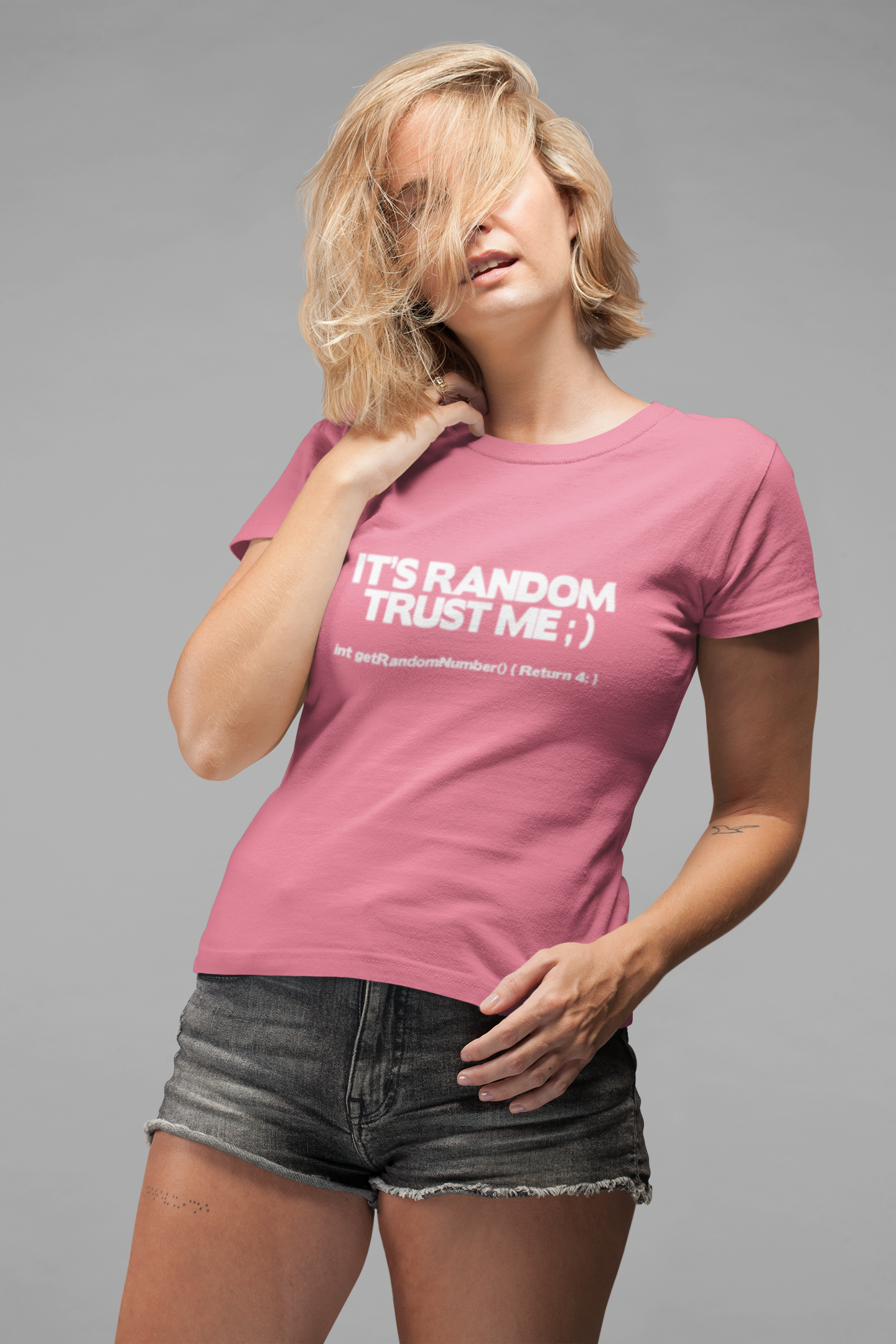 It's RANDOM Trust Me Programmer Humor T-Shirt